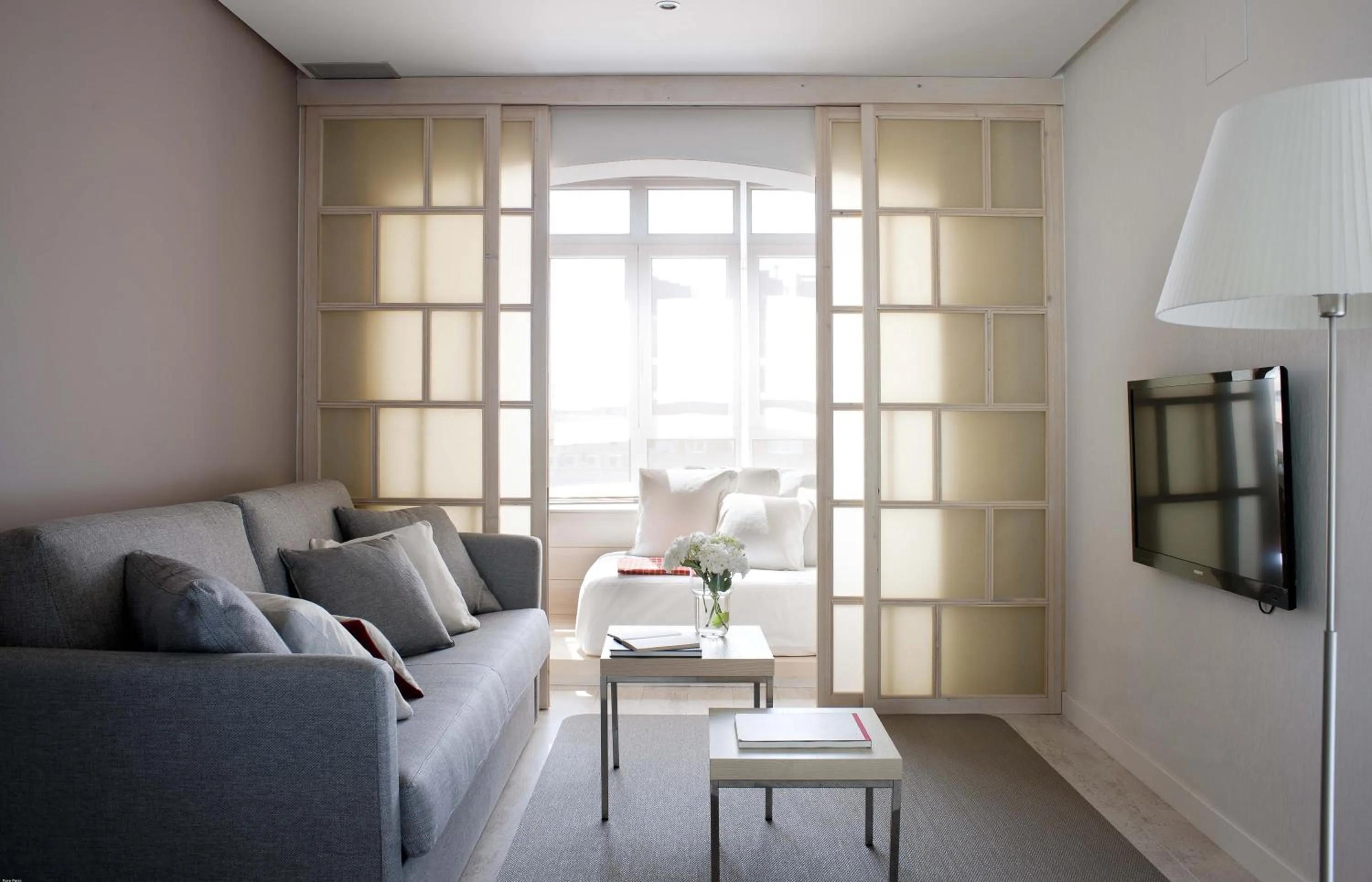 Bed in Eric Vökel Boutique Apartments - Gran Vía Suites