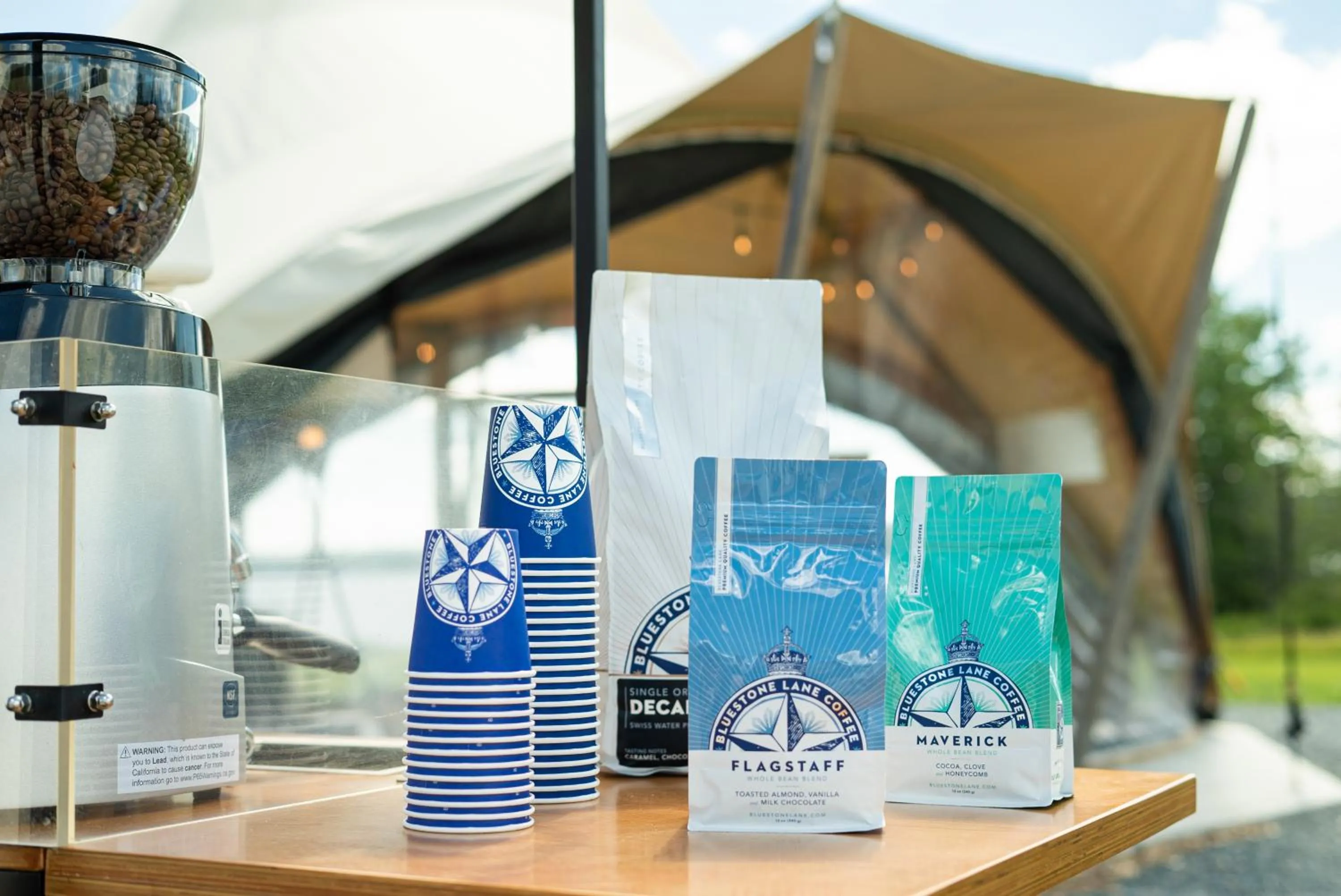 Coffee/tea facilities in Under Canvas Great Smoky Mountains