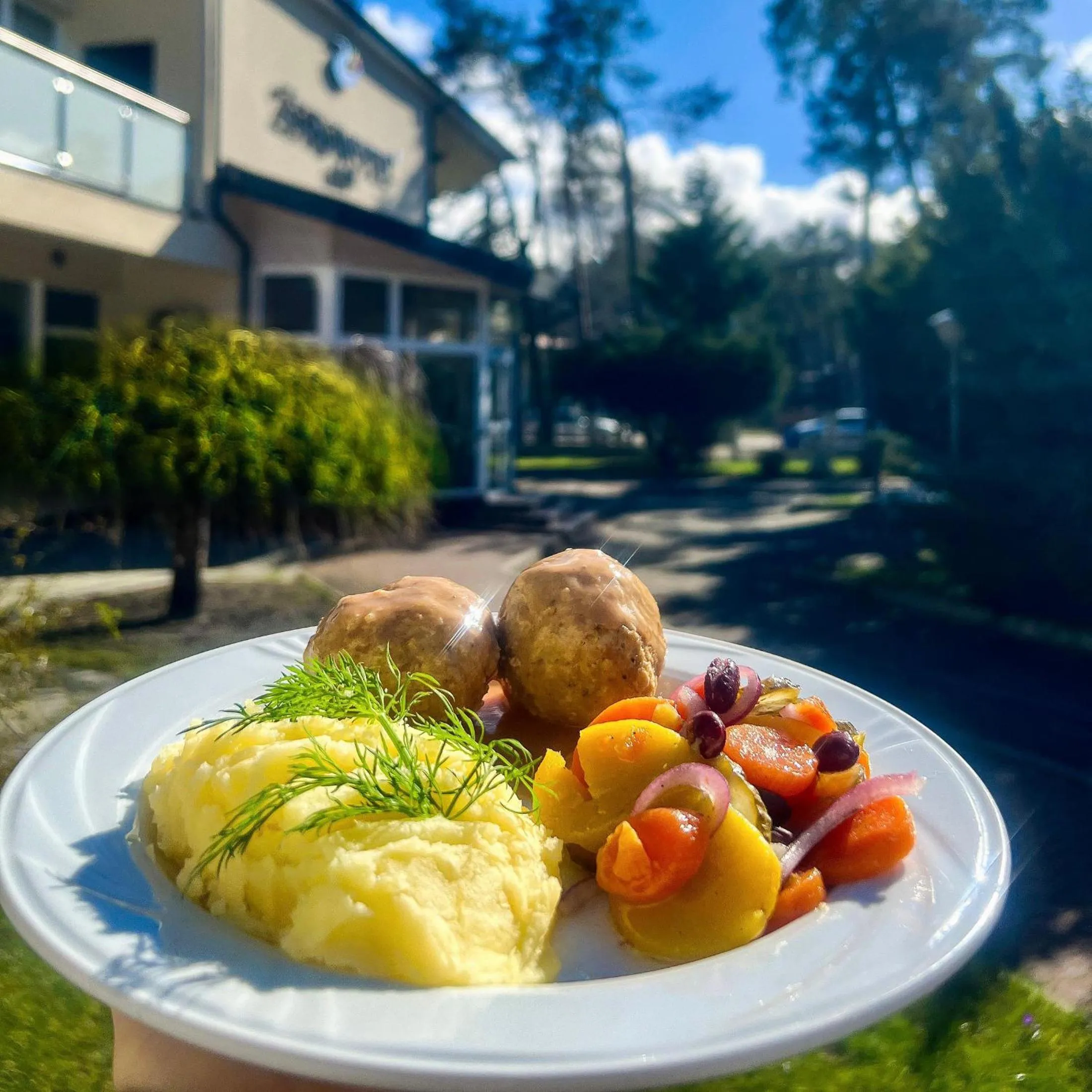 Food close-up in Zdrowotel Łeba