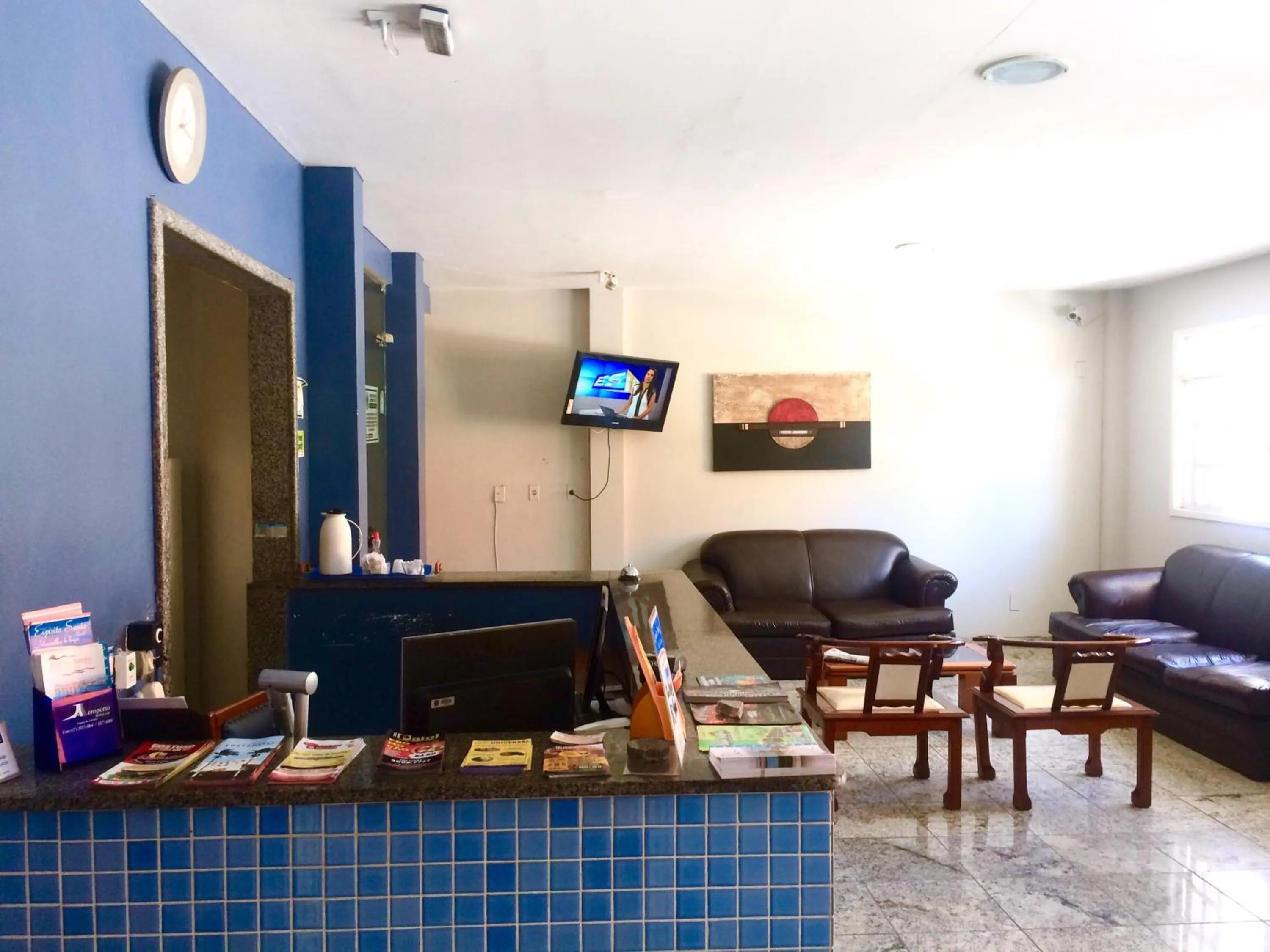 Lobby or reception in Hotel Marlin Azul