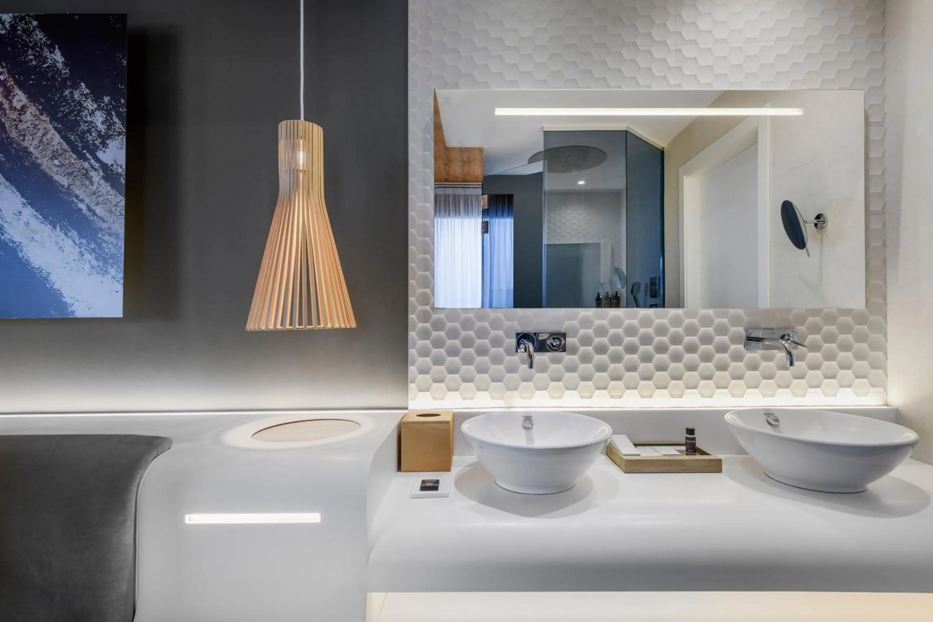 Bathroom in Palacio Tondón, La Rioja Brinas, Autograph Collection