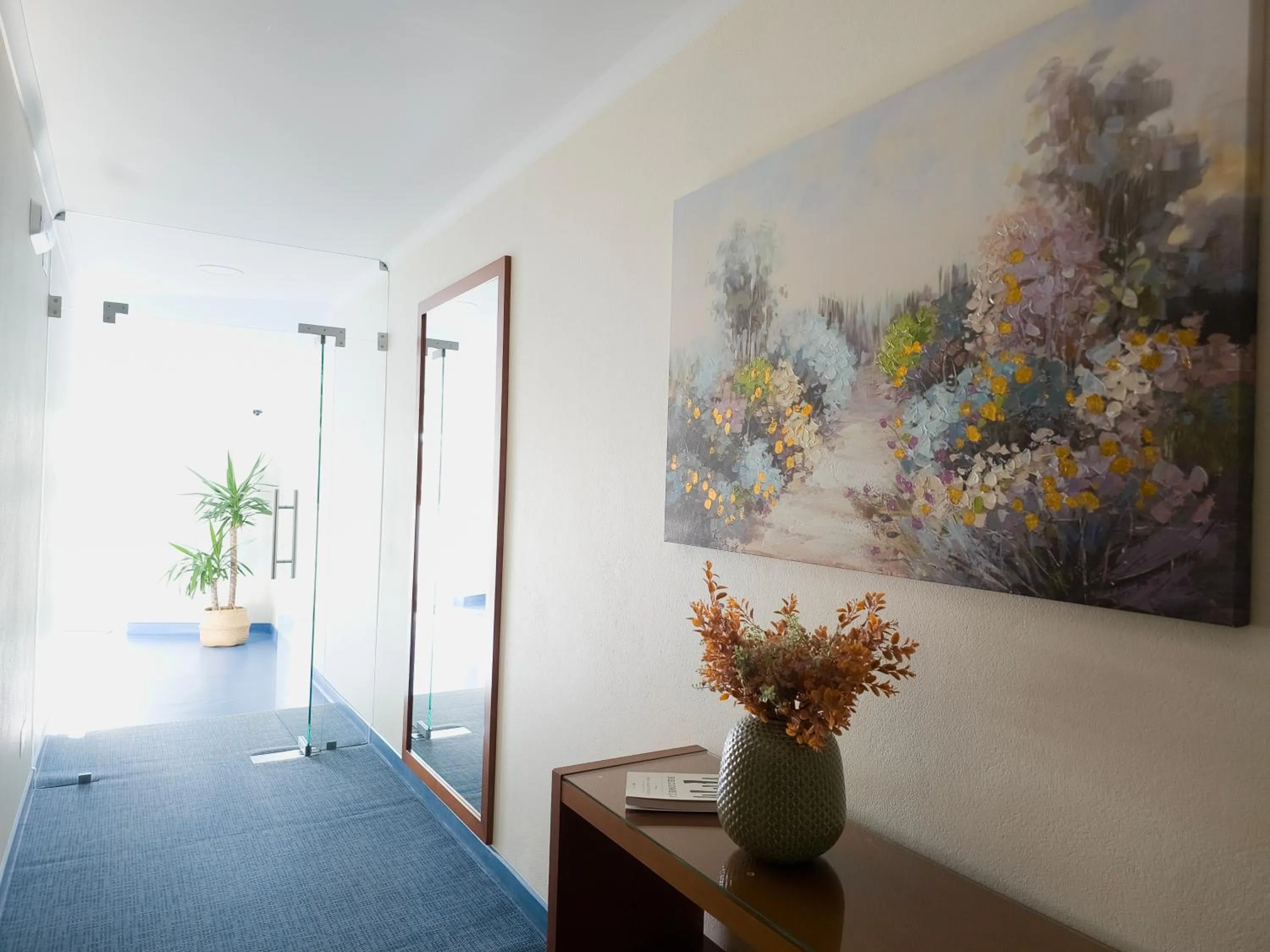 Decorative detail in Hospedaria Recomeçar