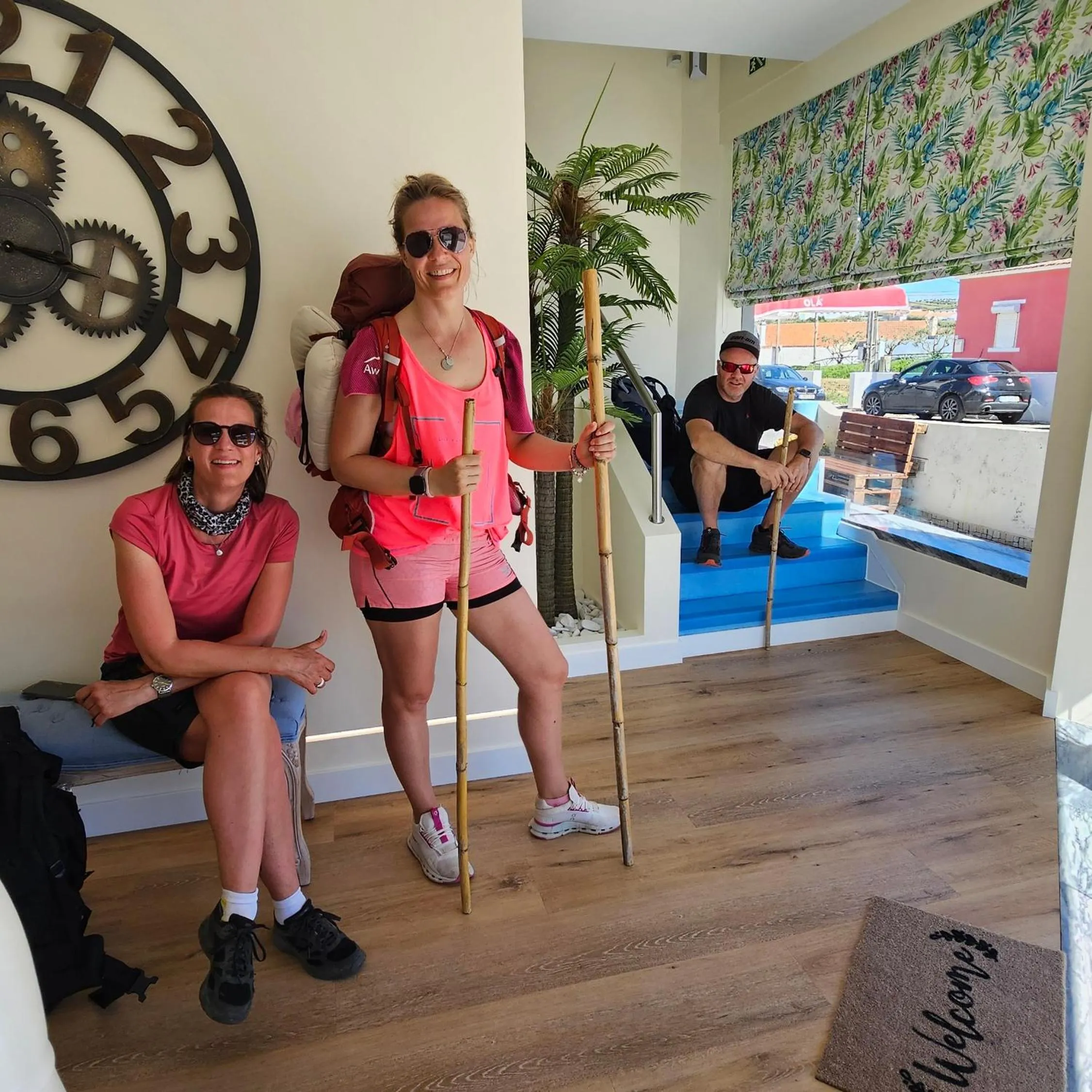 group of guests in Hospedaria Recomeçar