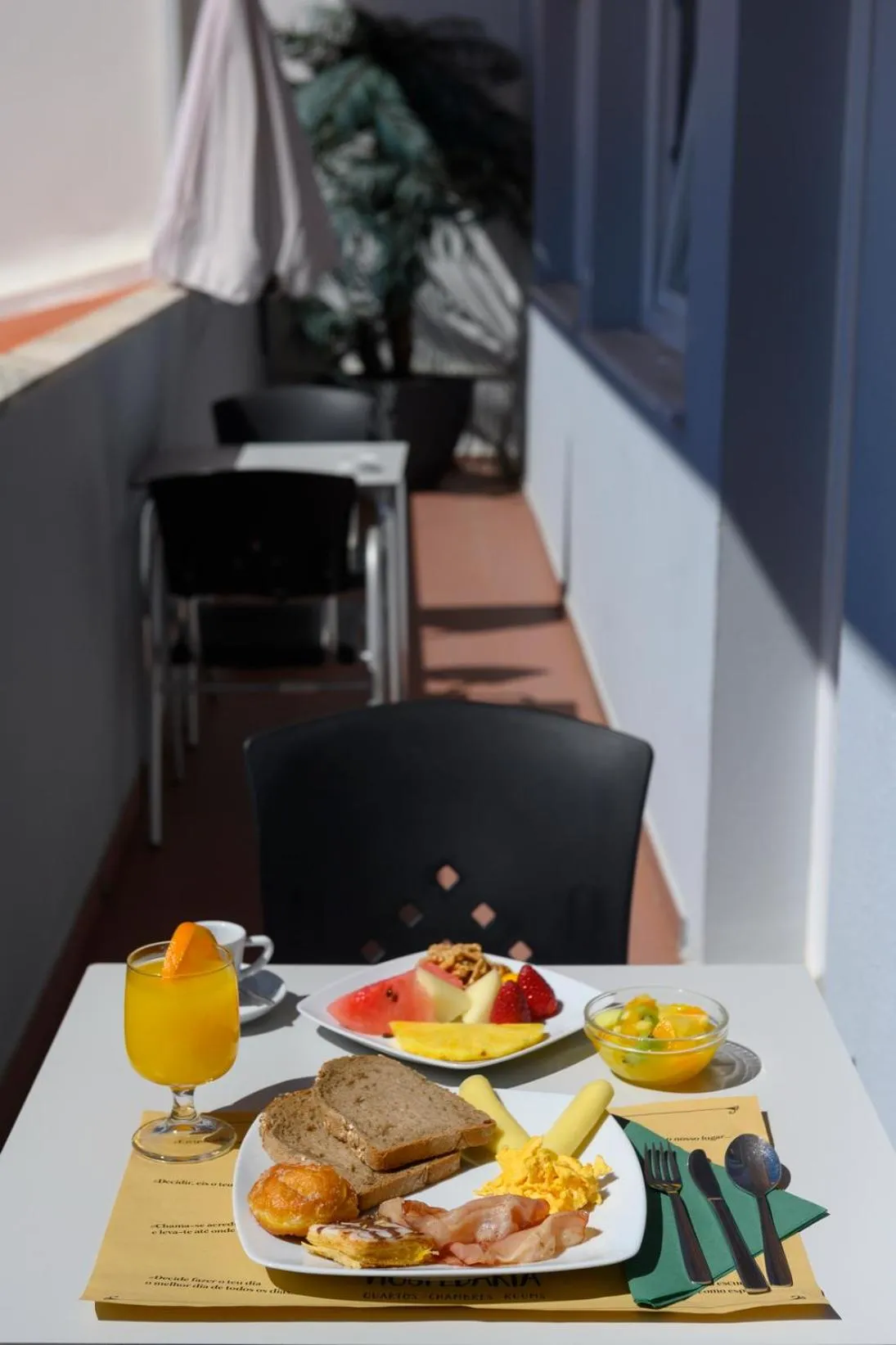 Food and drinks in Hospedaria Recomeçar