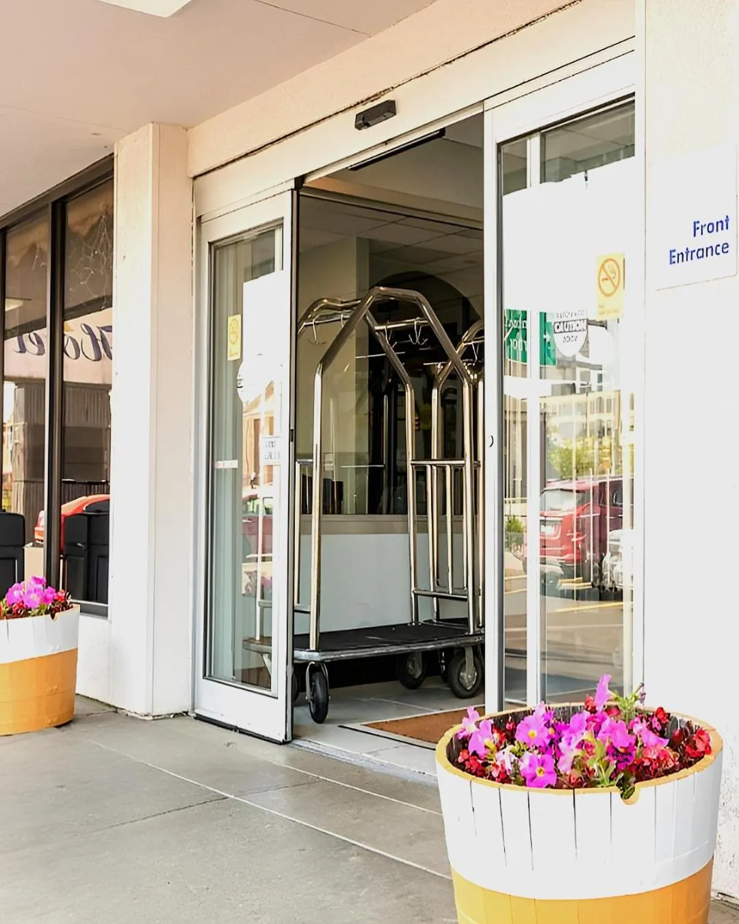 Property building in Silver Beach Hotel