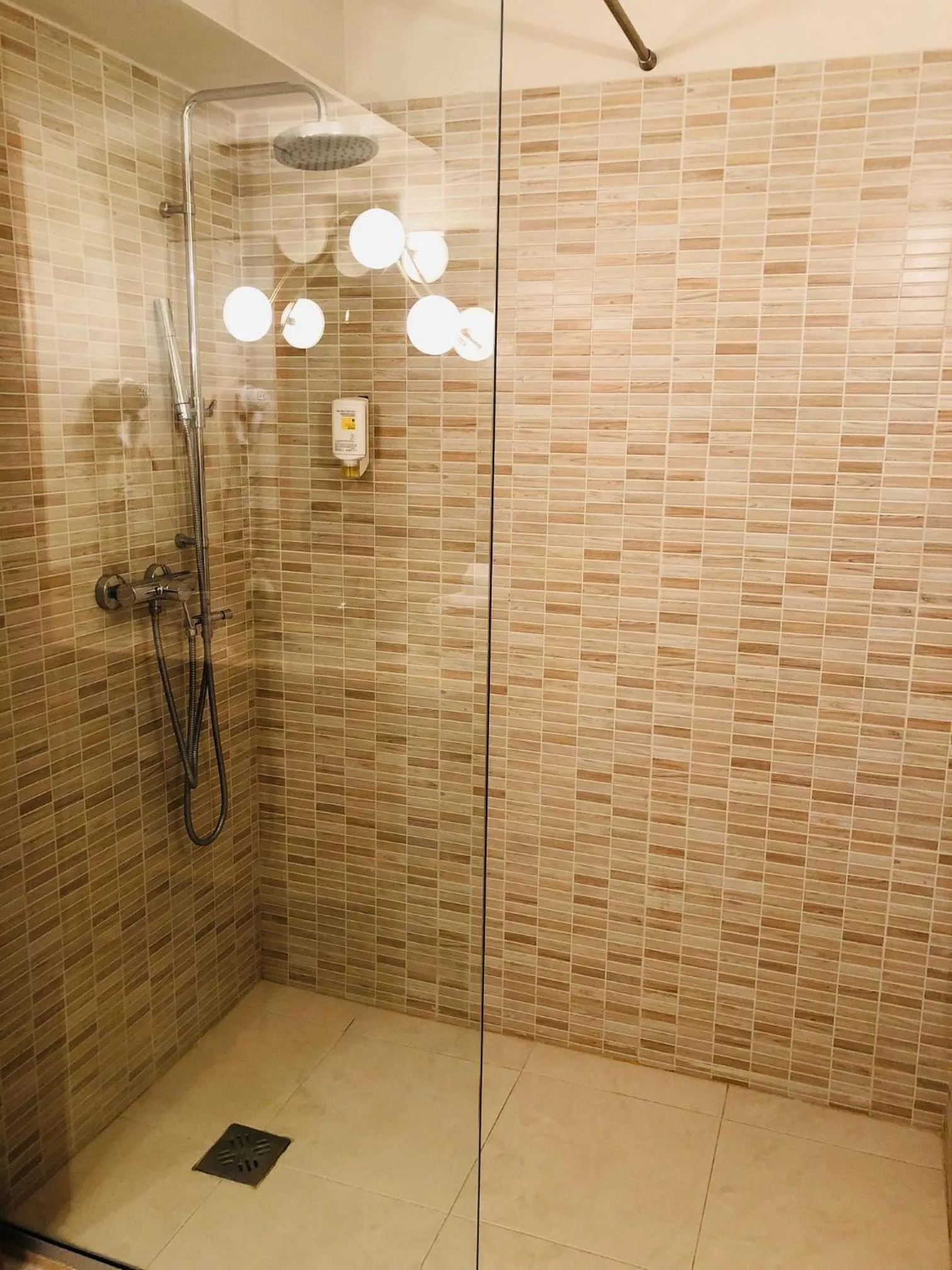 Shower in Hotel Plaza