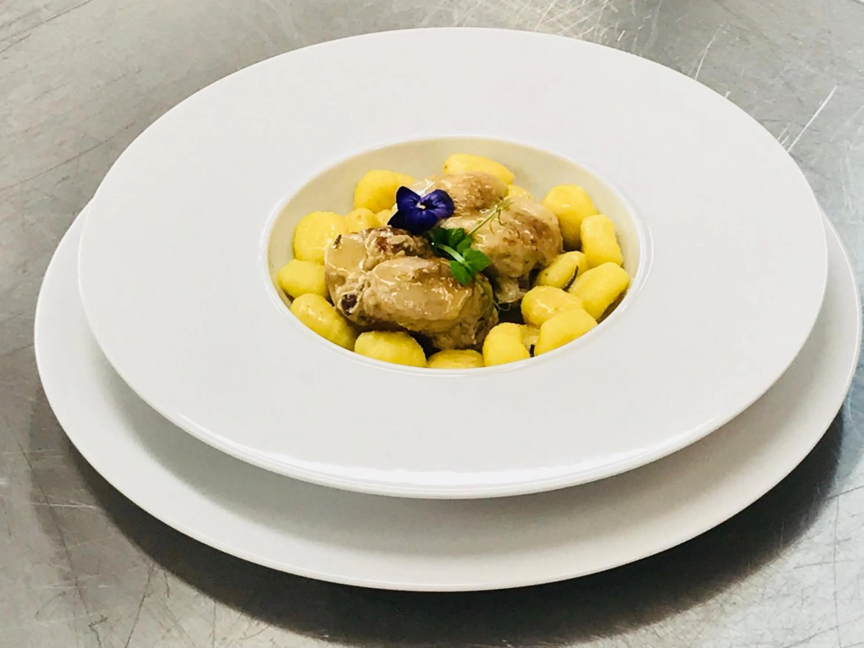 Food close-up in Hotel Plaza