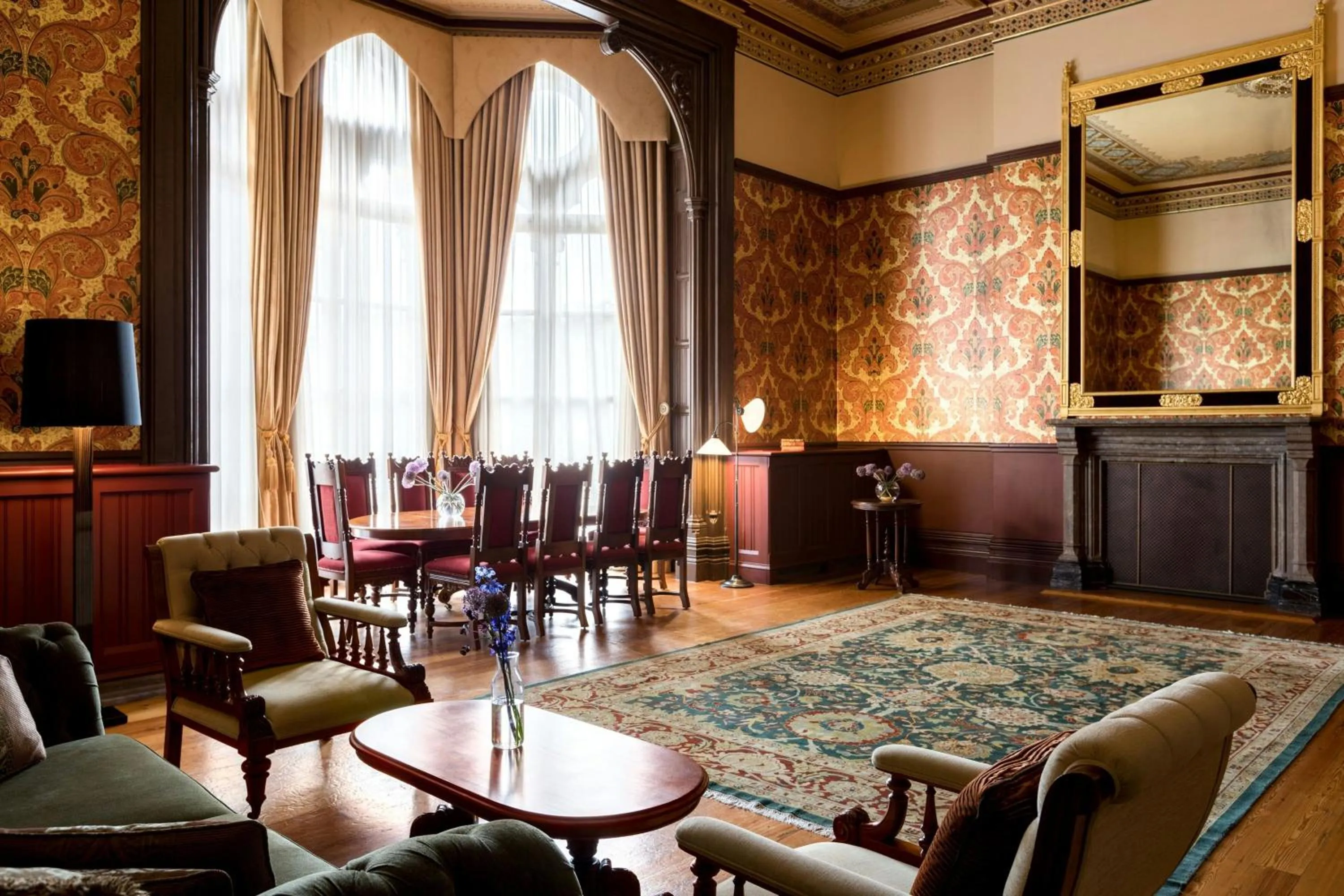 Living room in St Pancras London, Autograph Collection