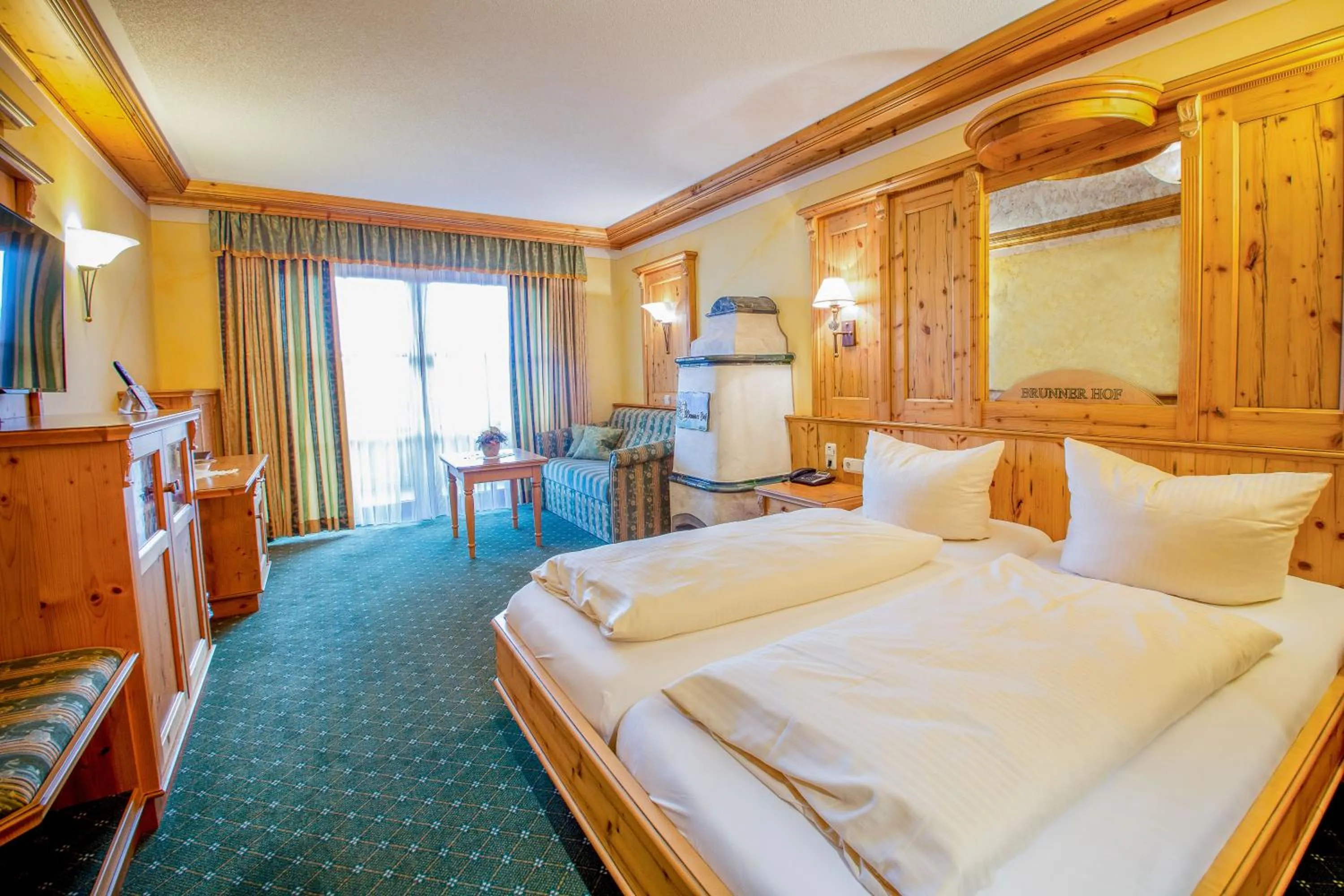 Photo of the whole room, Bed in Natur- & Wellnesshotel Brunner Hof