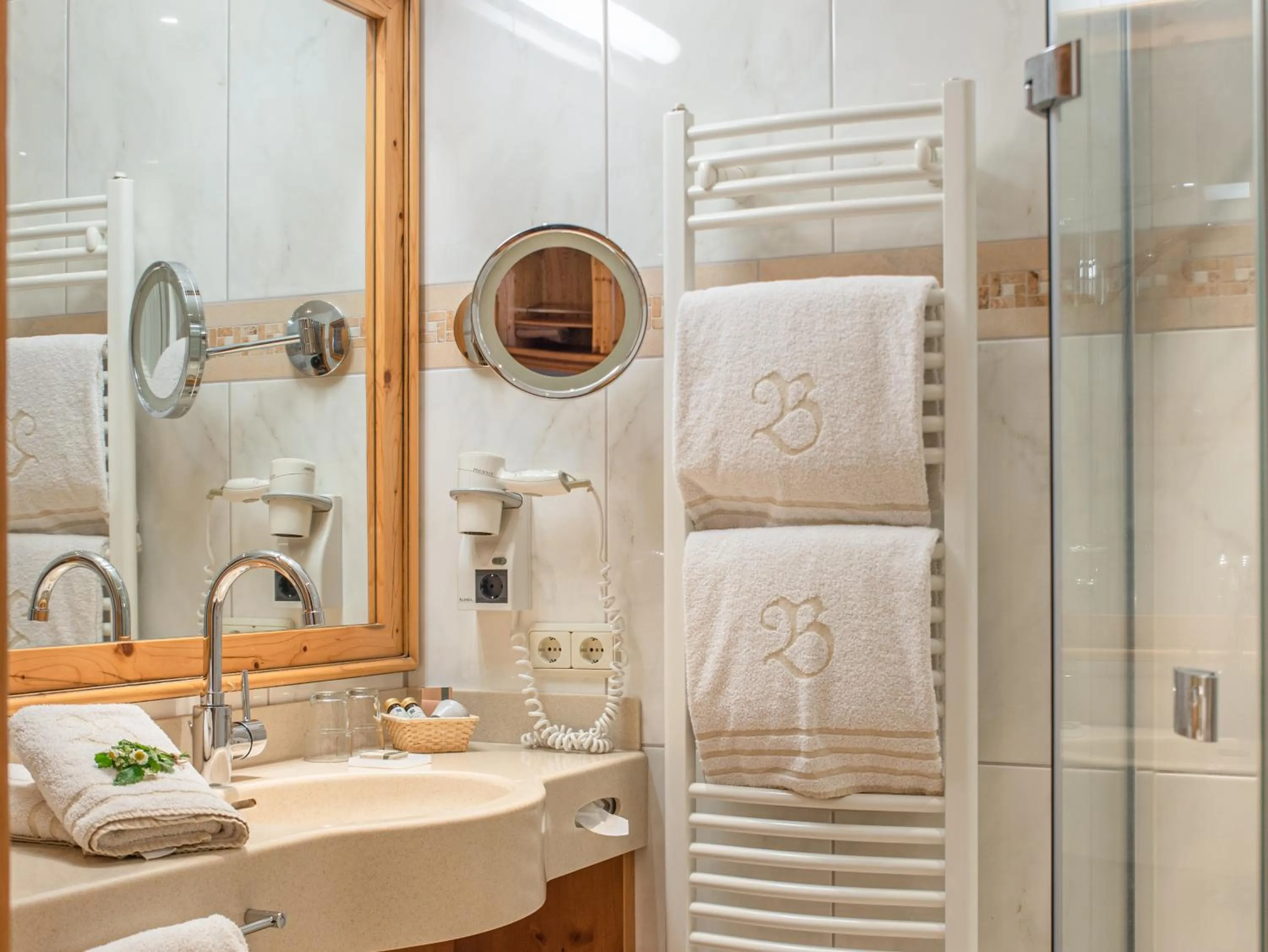 Bathroom in Natur- & Wellnesshotel Brunner Hof