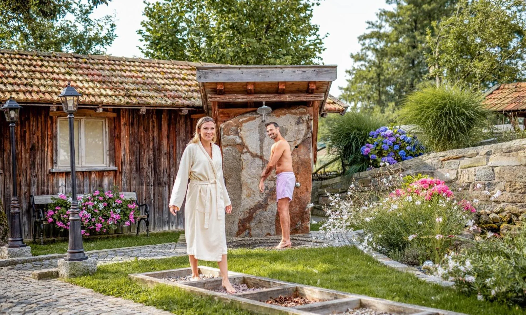 Spa and wellness centre/facilities in Natur- & Wellnesshotel Brunner Hof