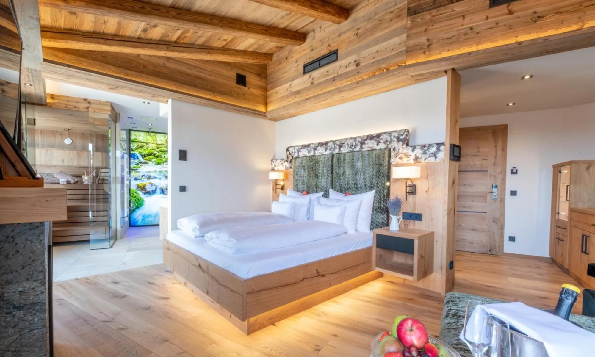 Photo of the whole room, Bed in Natur- & Wellnesshotel Brunner Hof