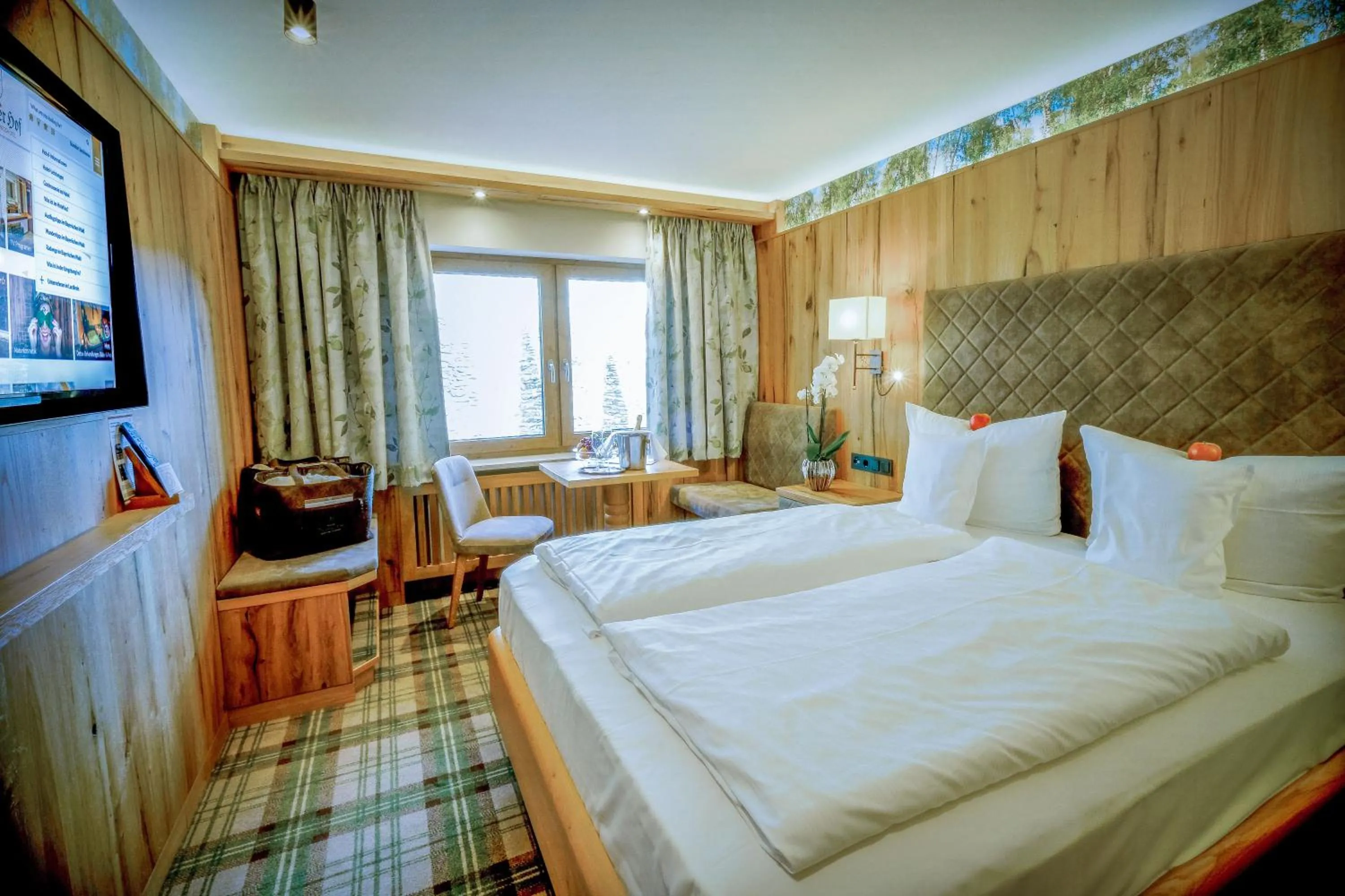 Photo of the whole room, Bed in Natur- & Wellnesshotel Brunner Hof