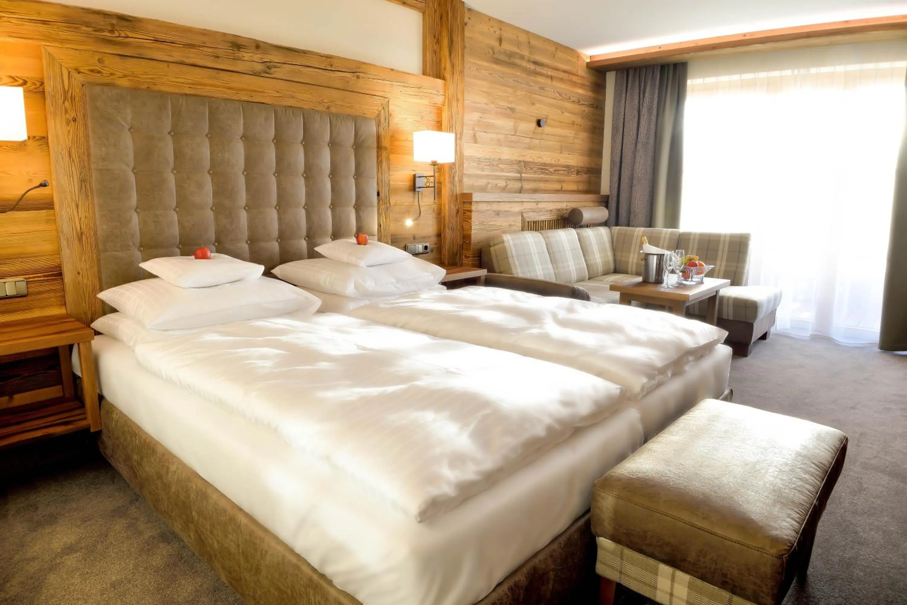 Photo of the whole room, Bed in Natur- & Wellnesshotel Brunner Hof