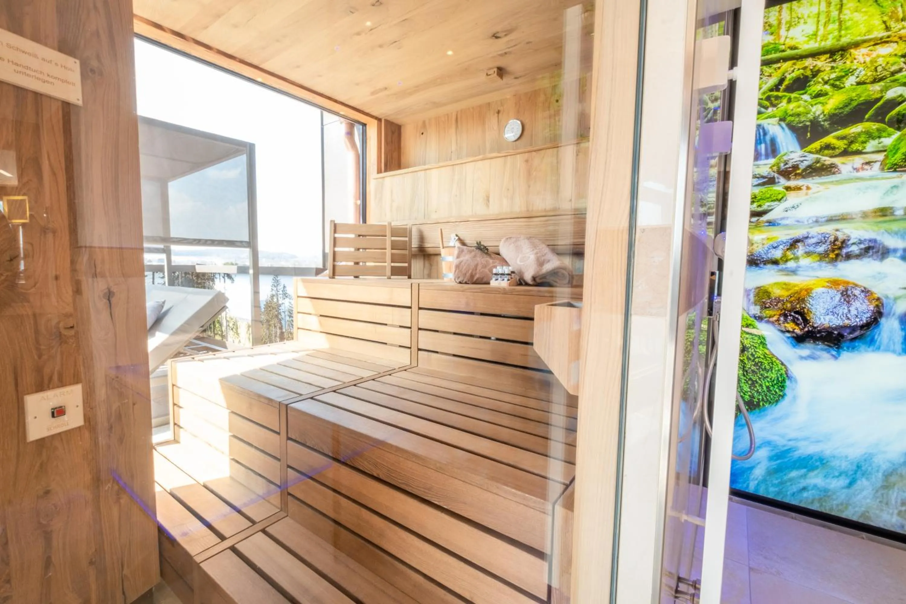 Sauna in Natur- & Wellnesshotel Brunner Hof