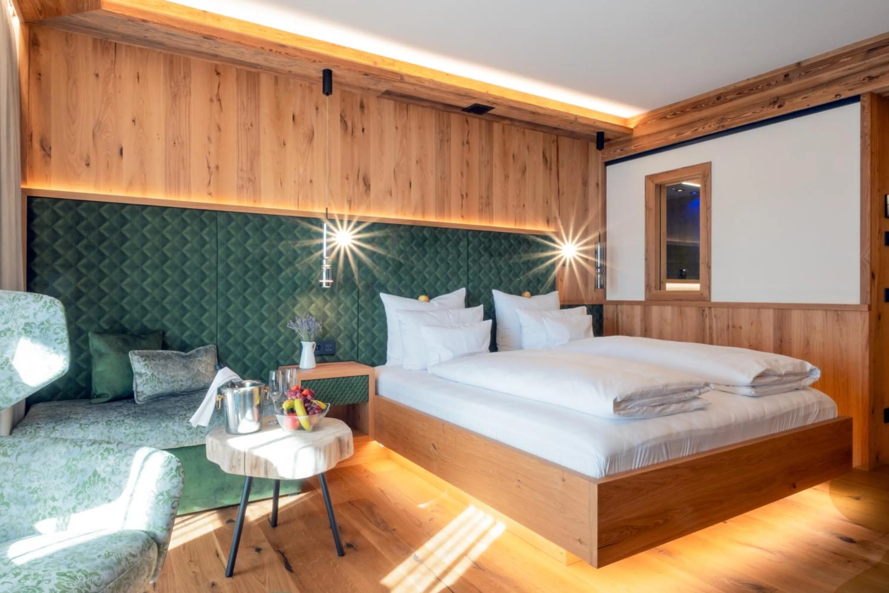 Photo of the whole room, Bed in Natur- & Wellnesshotel Brunner Hof