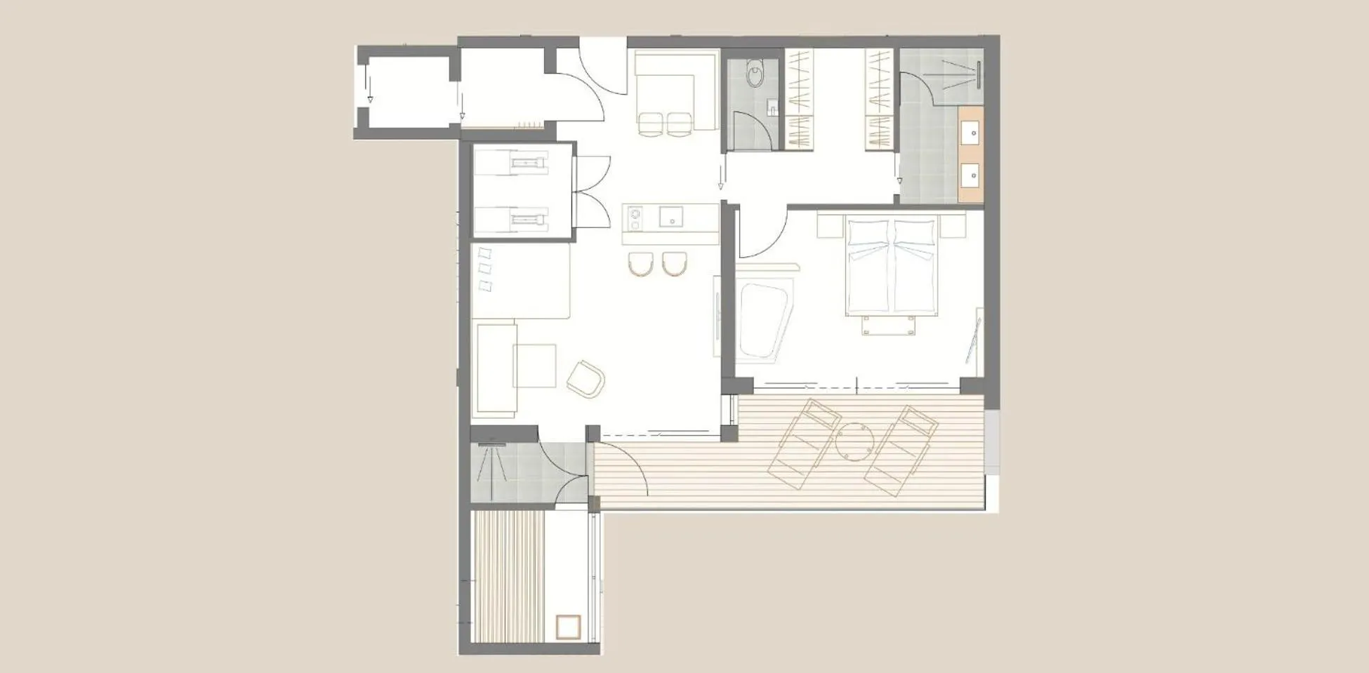 Photo of the whole room in Natur- & Wellnesshotel Brunner Hof