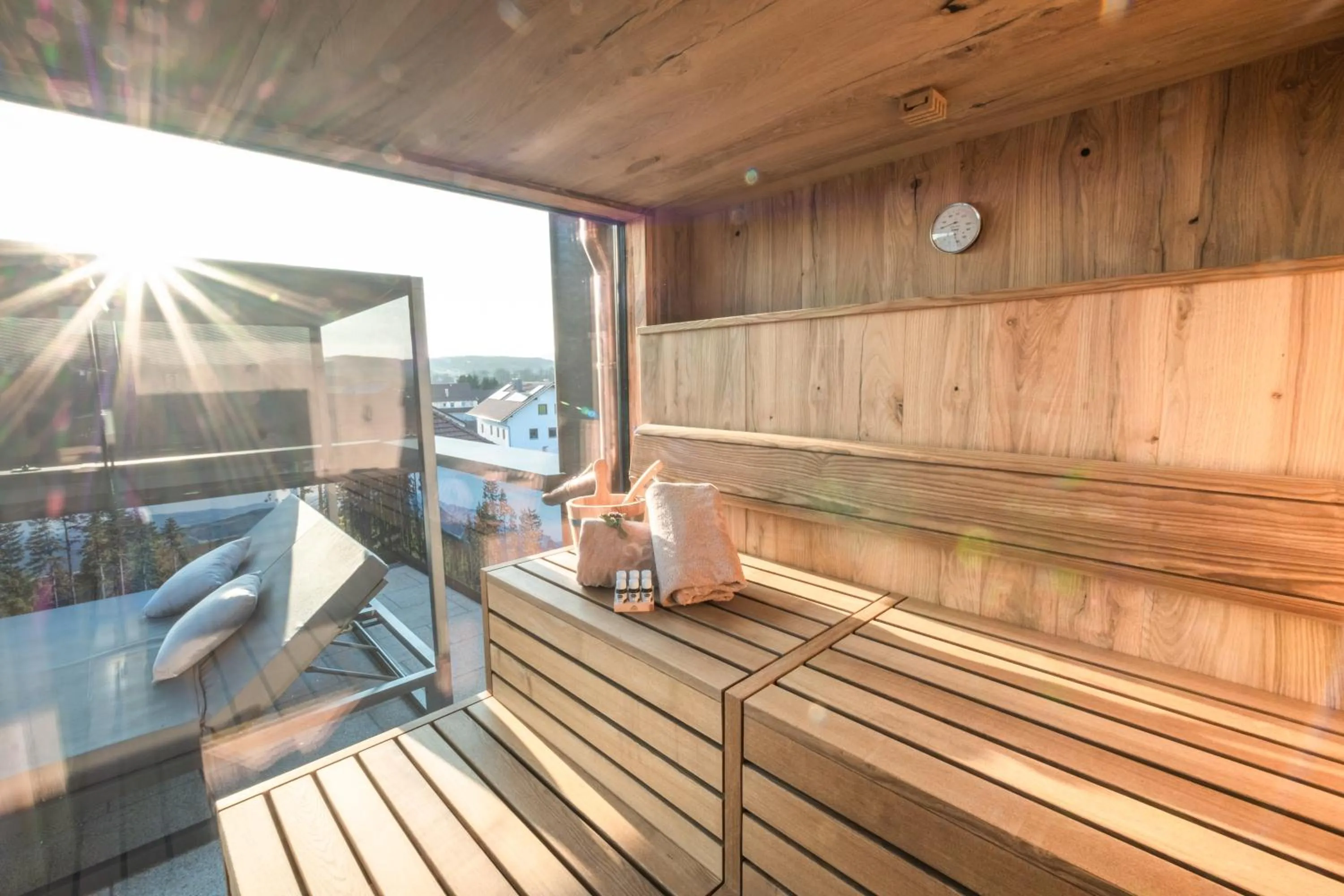 Sauna in Natur- & Wellnesshotel Brunner Hof