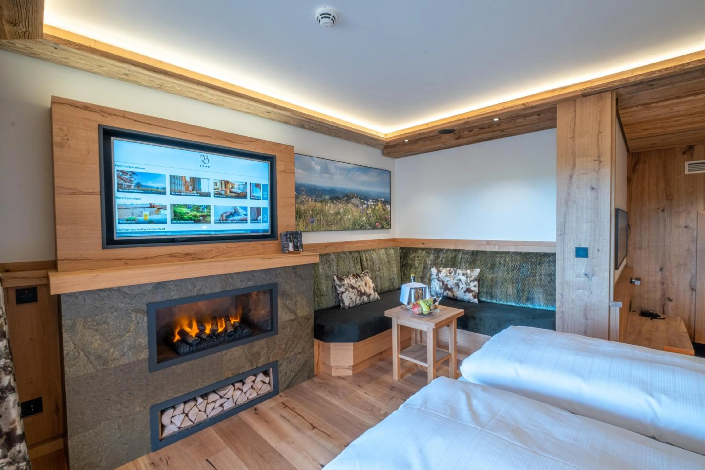 Photo of the whole room, Bed in Natur- & Wellnesshotel Brunner Hof