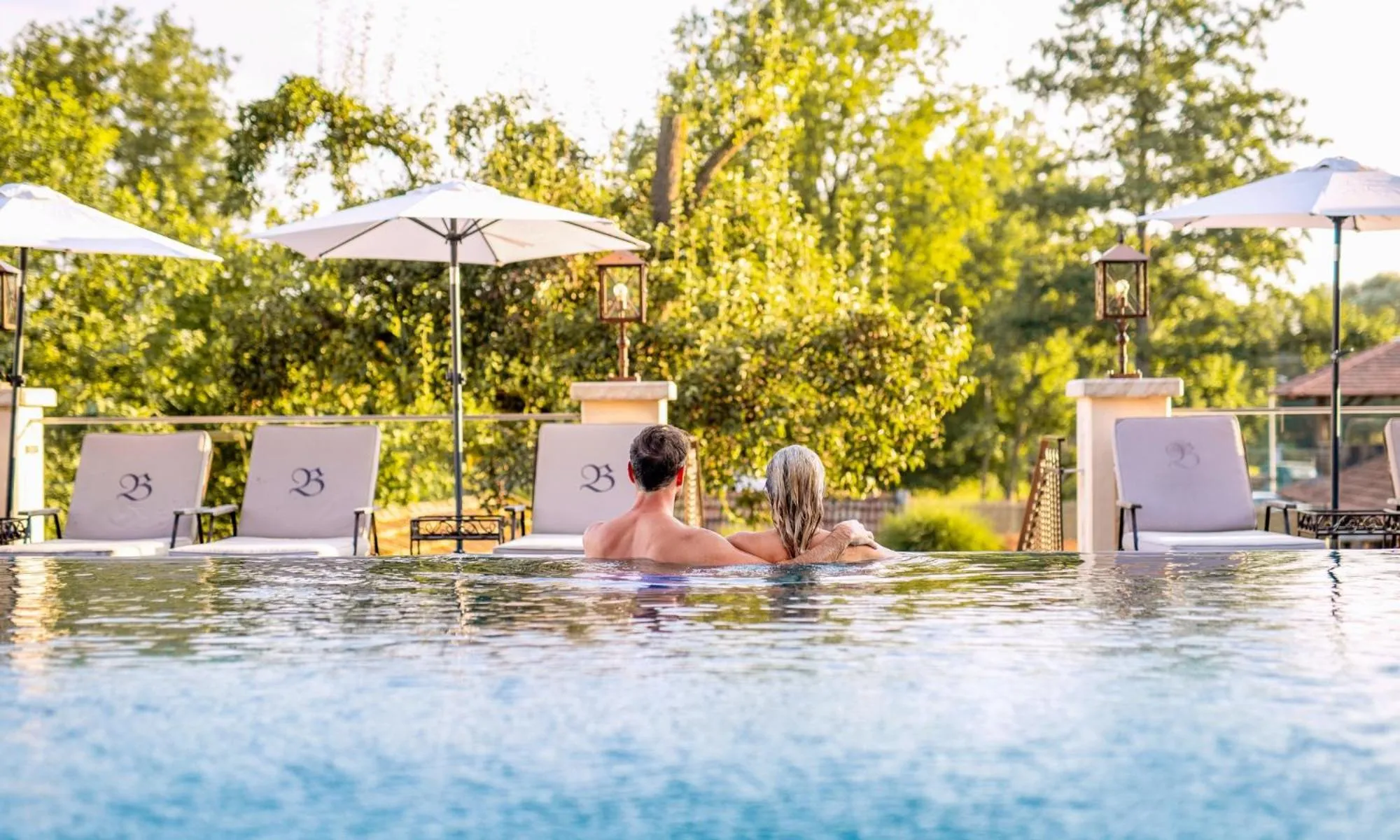Swimming pool in Natur- & Wellnesshotel Brunner Hof