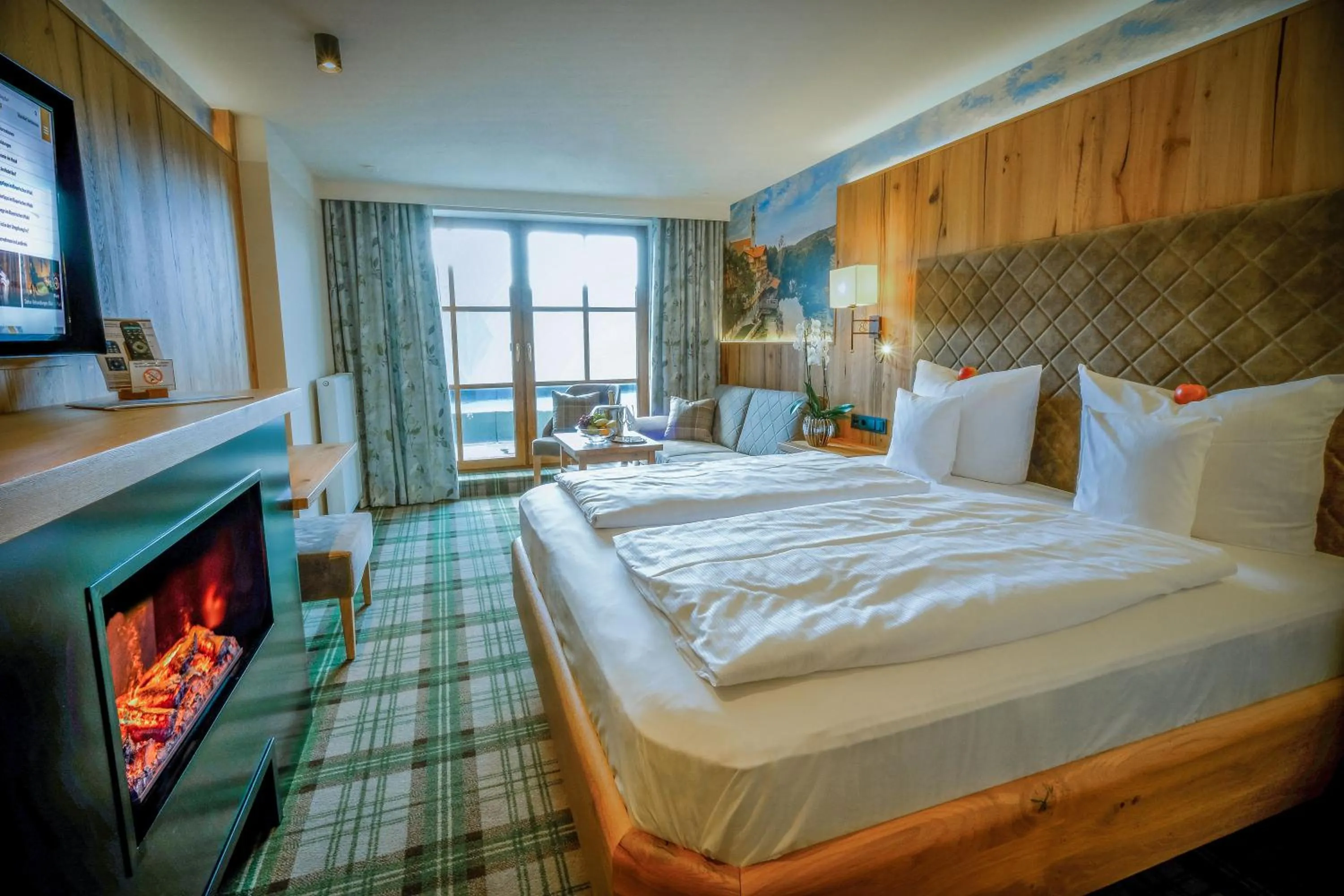 Photo of the whole room, Bed in Natur- & Wellnesshotel Brunner Hof