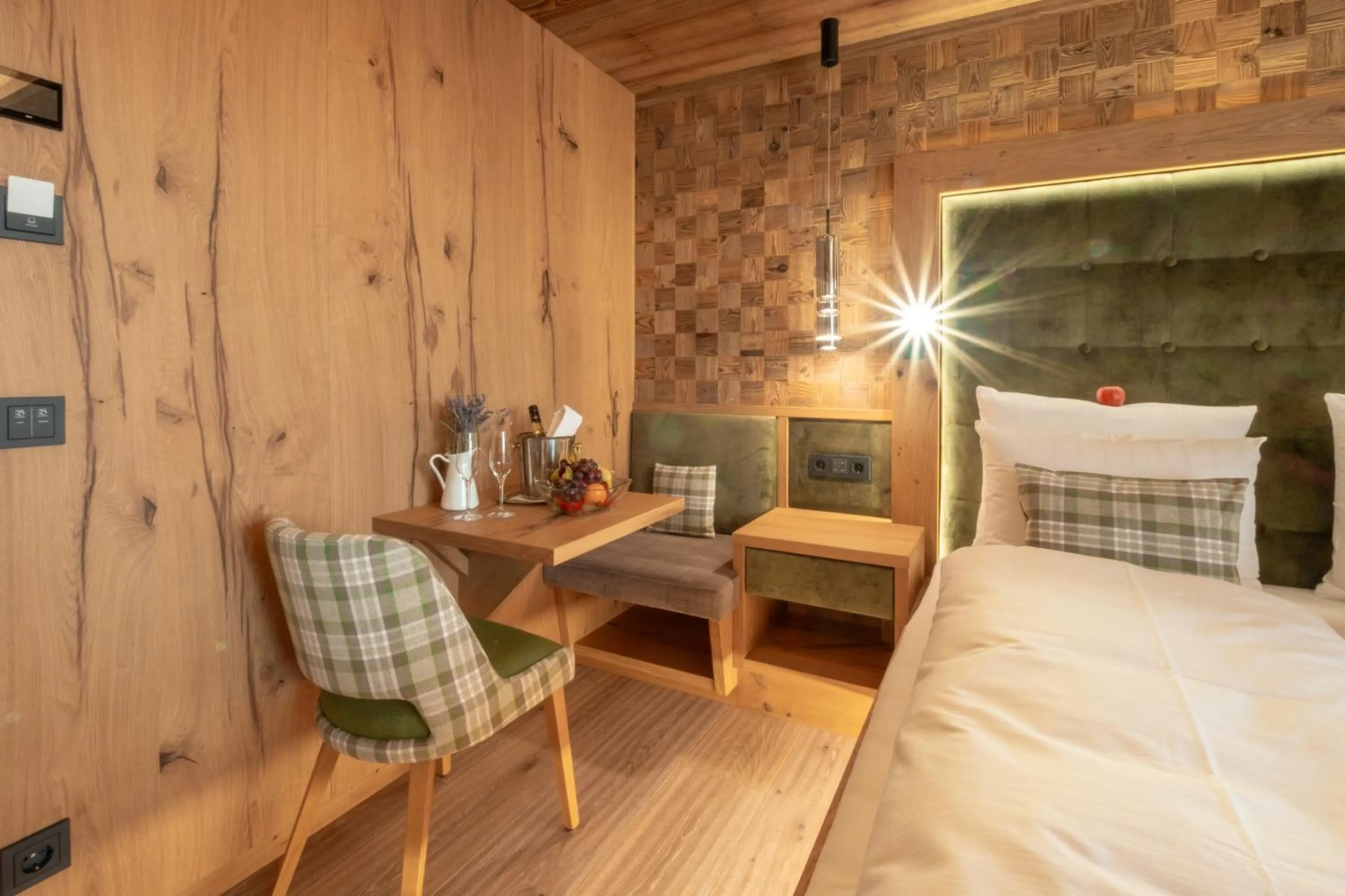 Photo of the whole room, Bed in Natur- & Wellnesshotel Brunner Hof