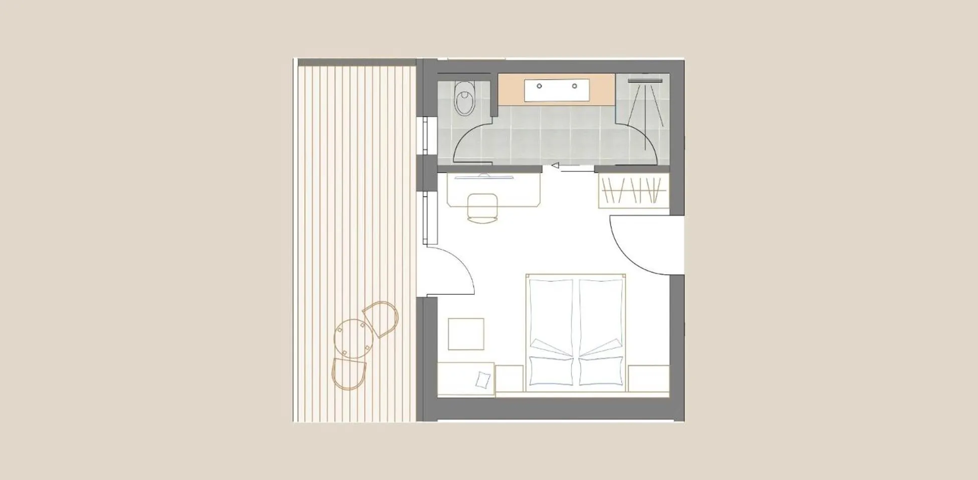 Photo of the whole room in Natur- & Wellnesshotel Brunner Hof