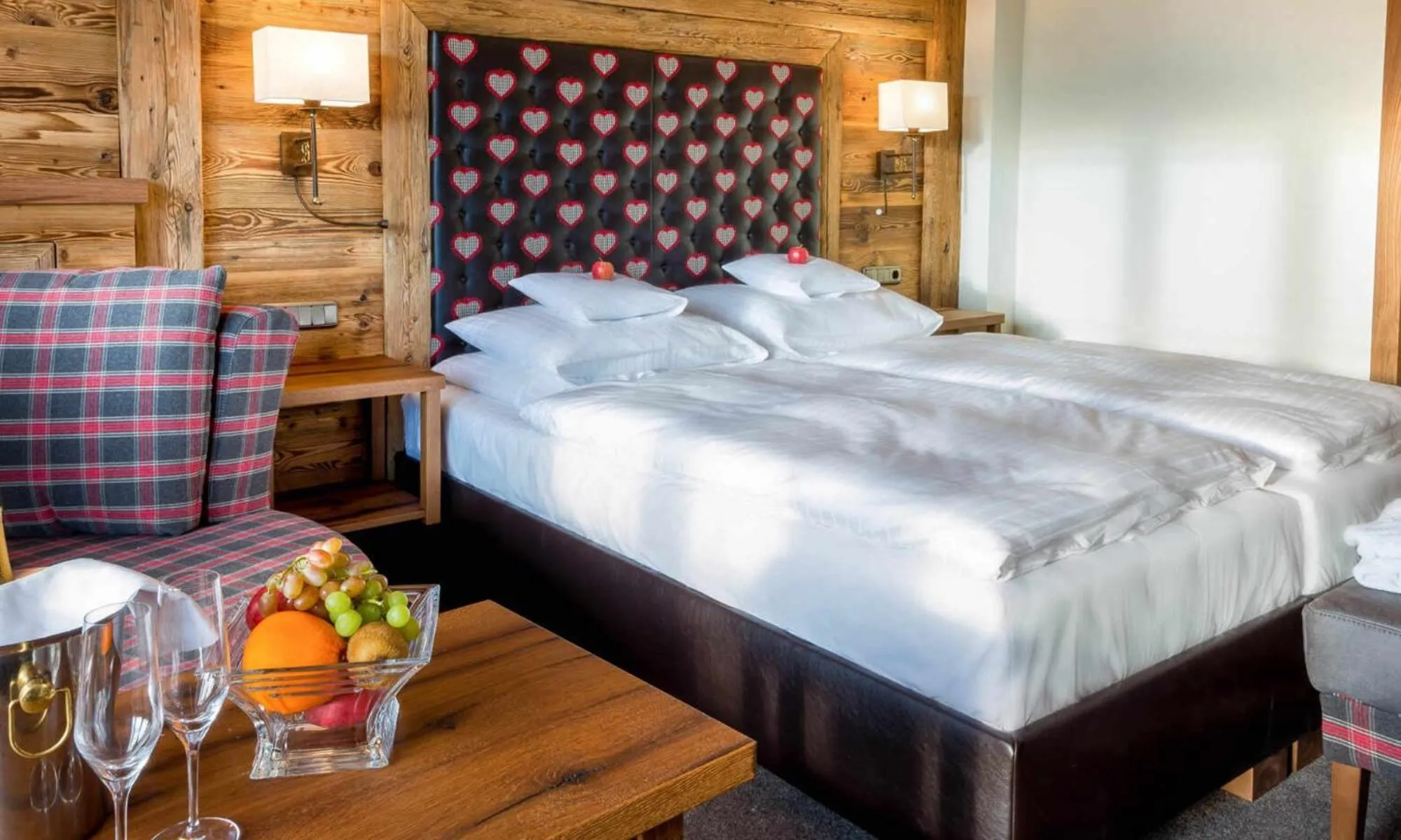 Photo of the whole room, Bed in Natur- & Wellnesshotel Brunner Hof