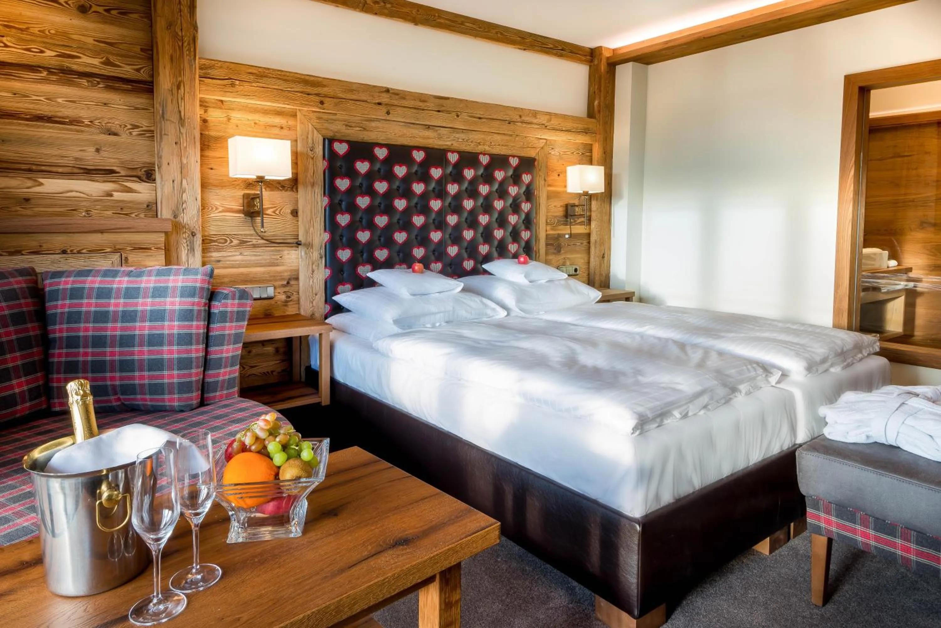 Photo of the whole room, Bed in Natur- & Wellnesshotel Brunner Hof