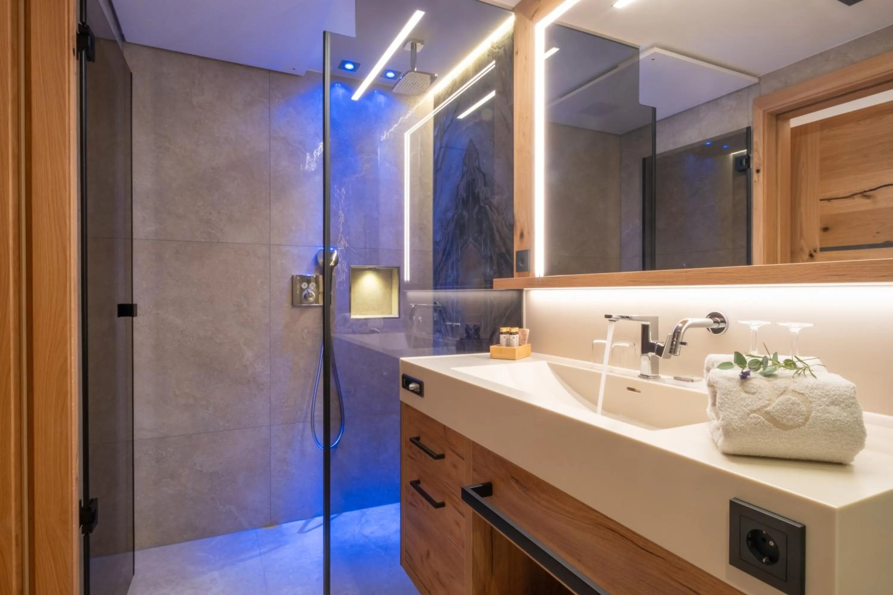 Bathroom in Natur- & Wellnesshotel Brunner Hof