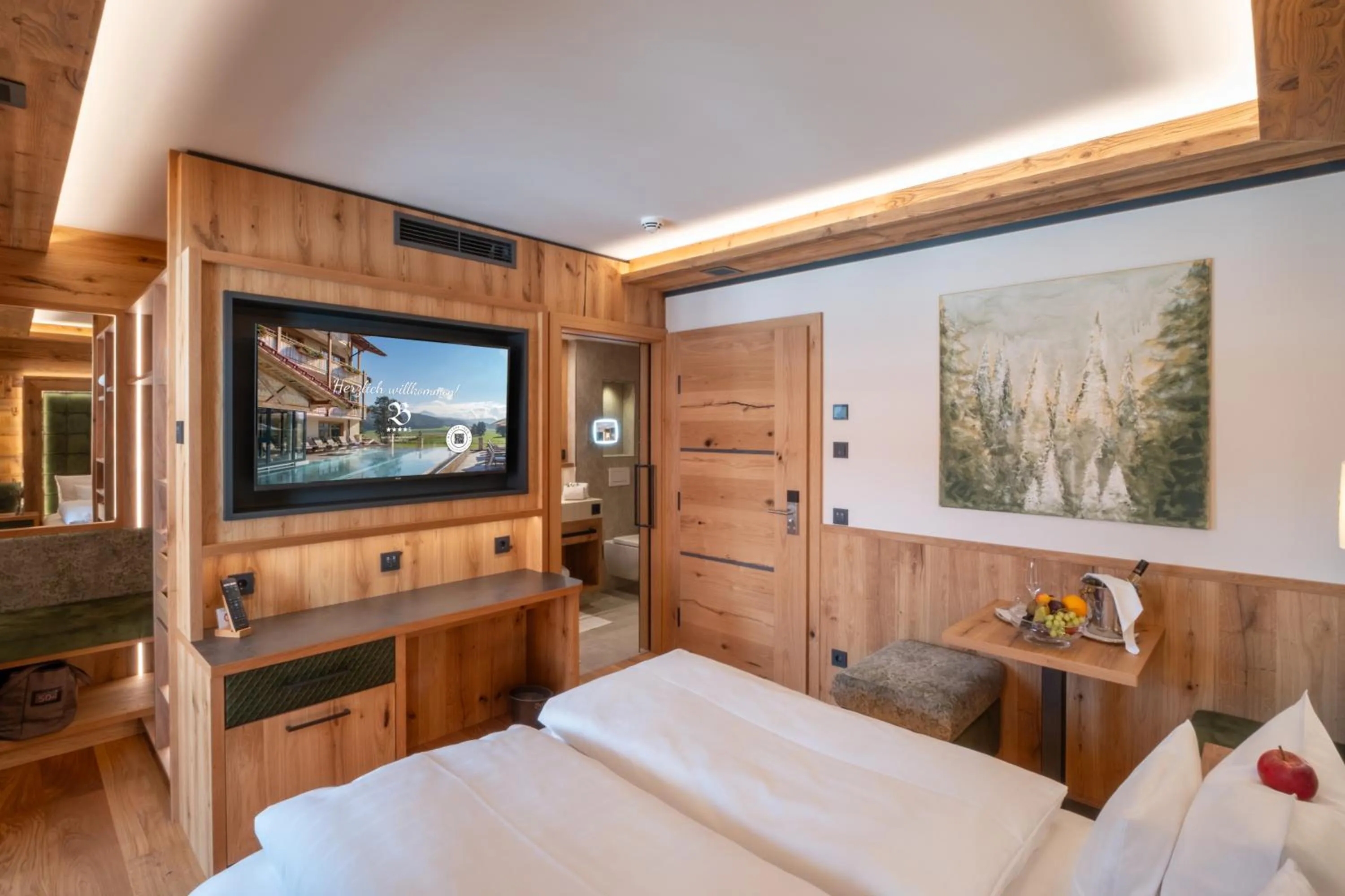 Photo of the whole room, Bed in Natur- & Wellnesshotel Brunner Hof