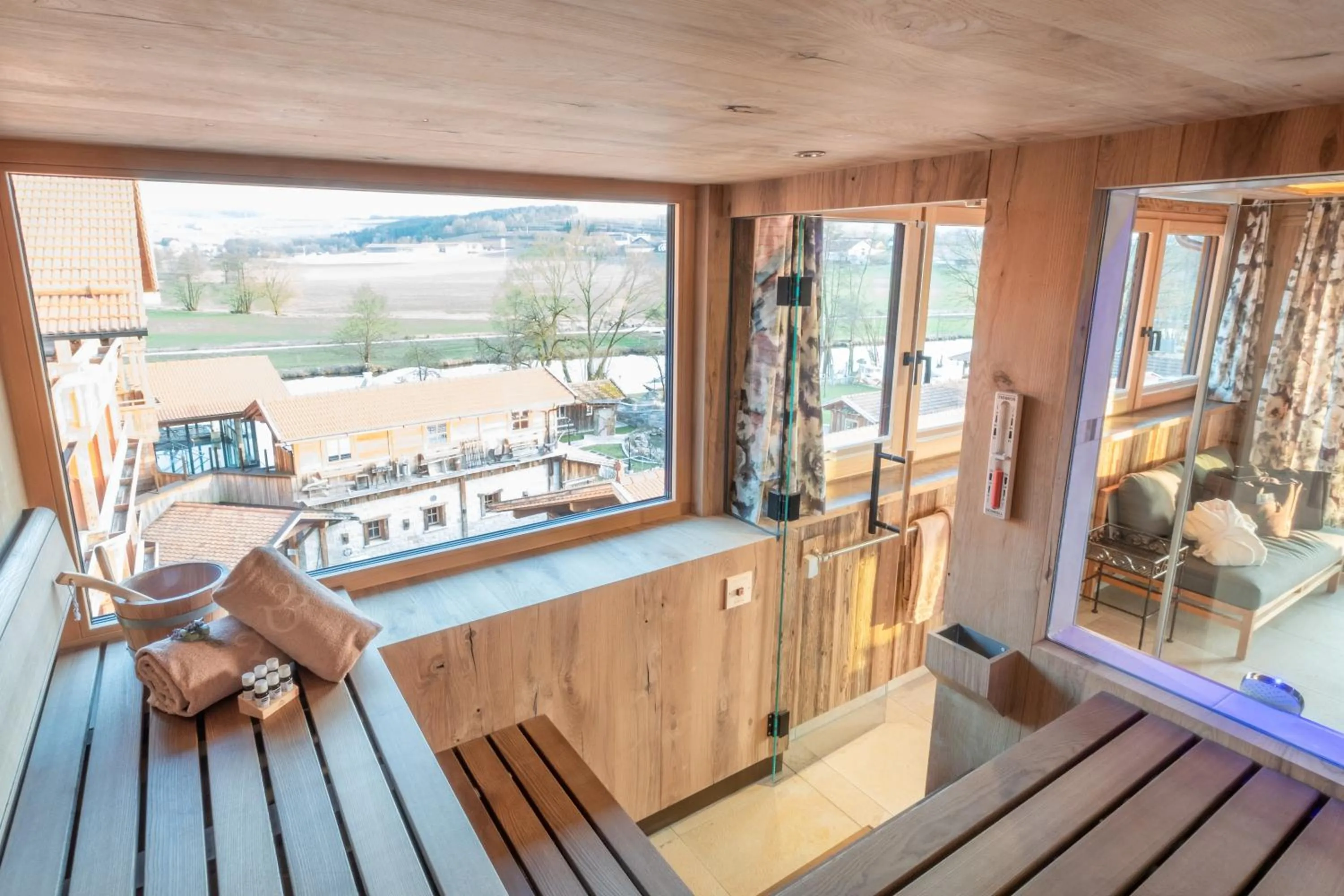 Sauna in Natur- & Wellnesshotel Brunner Hof