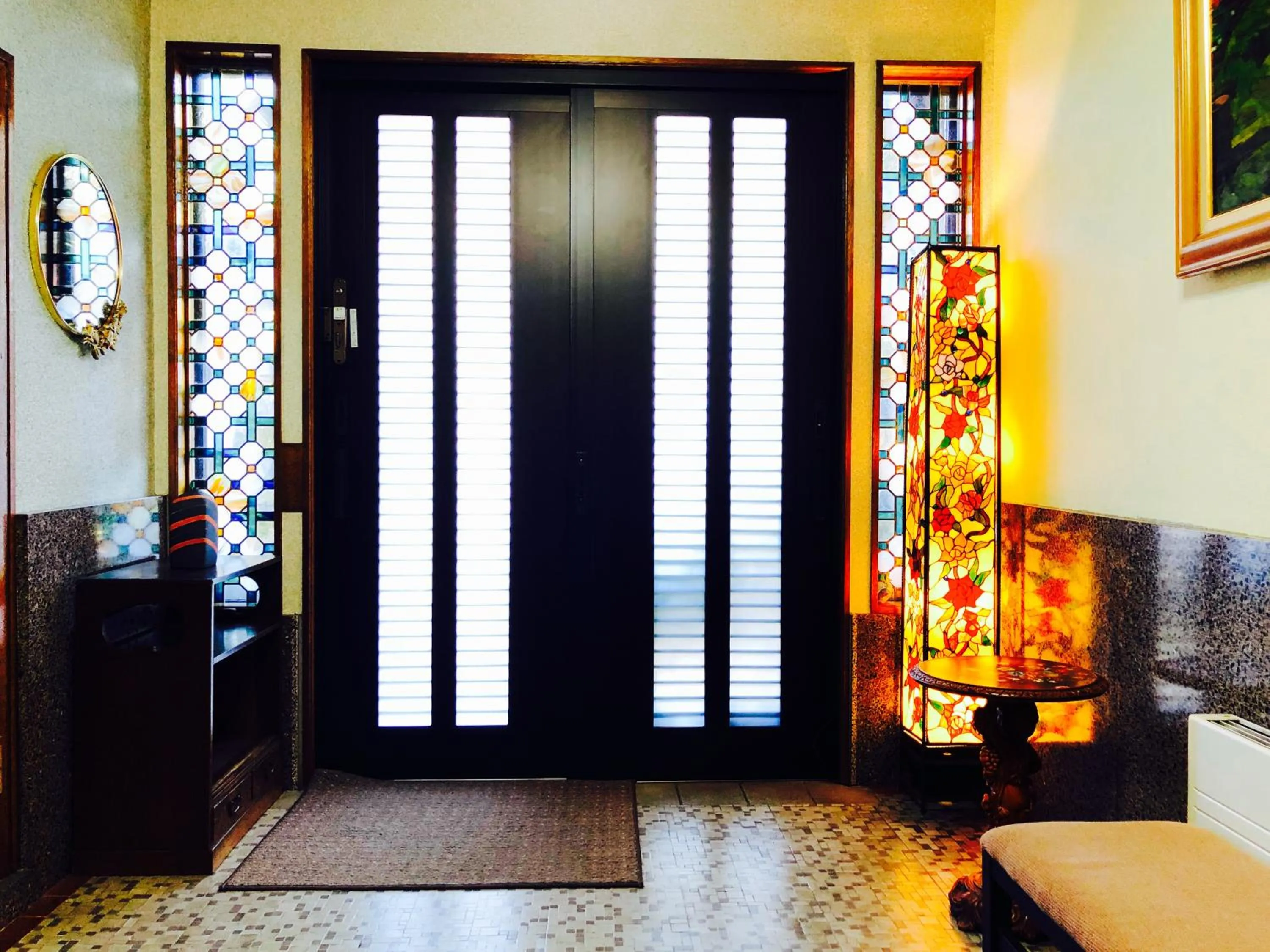 Patio in Nishikien inn