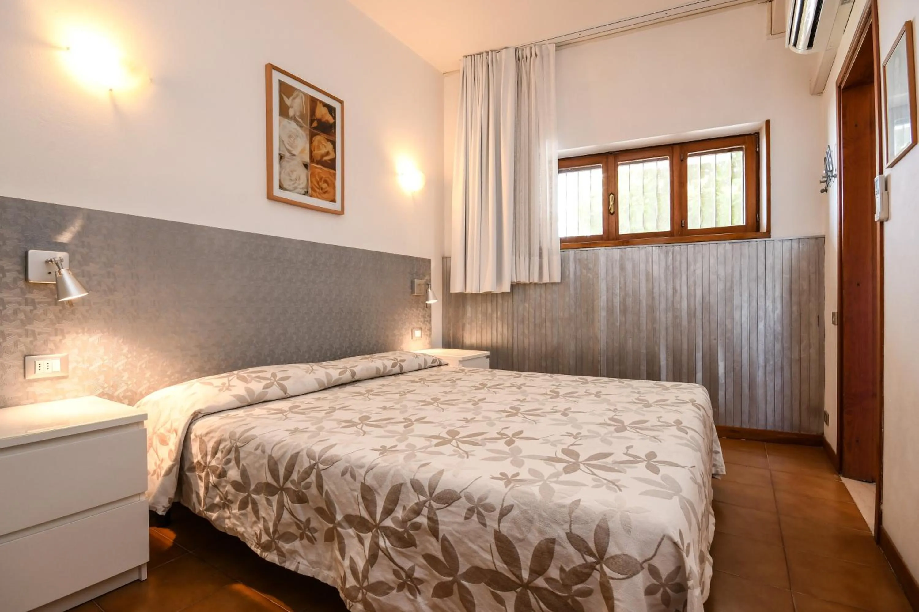 Bed in La Villa Fasano