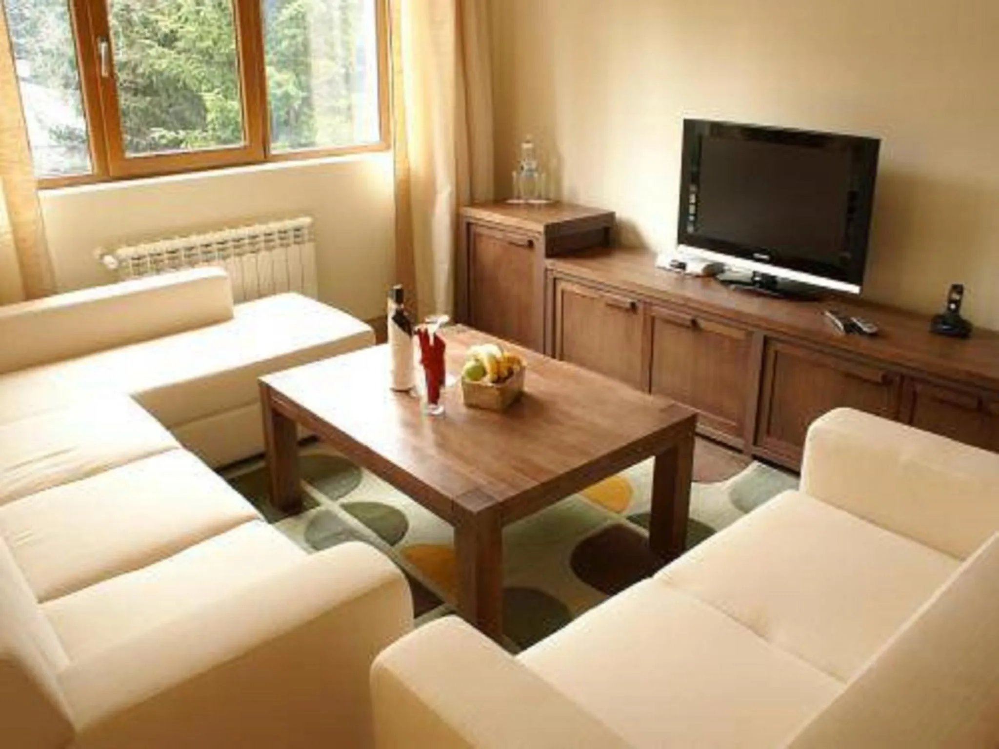 Living room in The Lodge Hotel