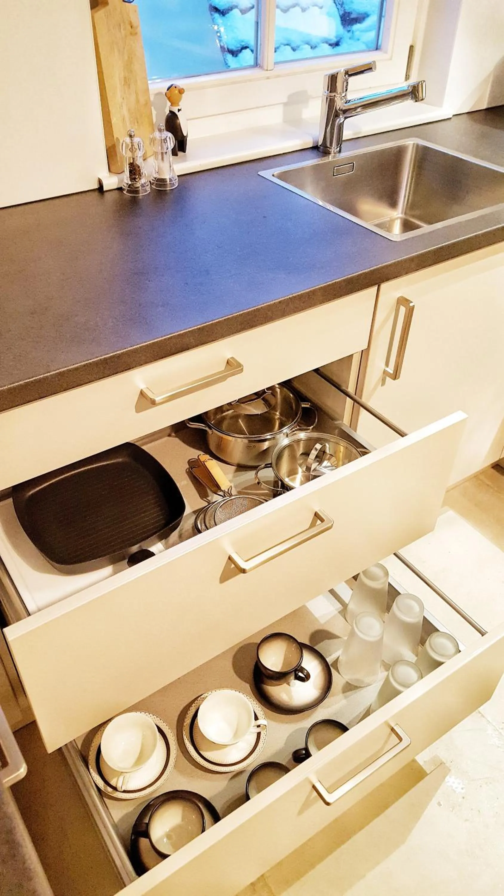 Kitchen or kitchenette in Bremen Apartments Nath Schnoor