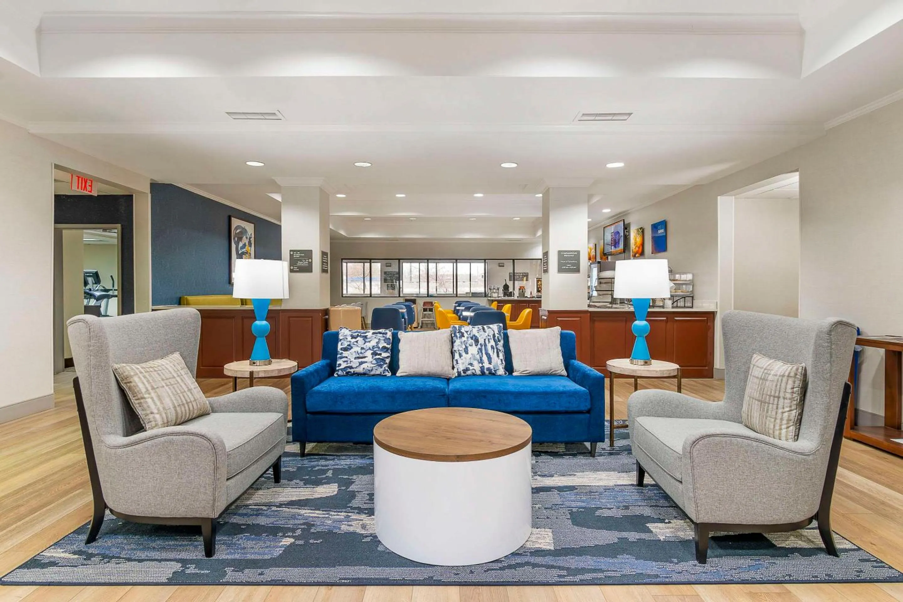 Lobby or reception in Comfort Inn Near Six Flags St Louis