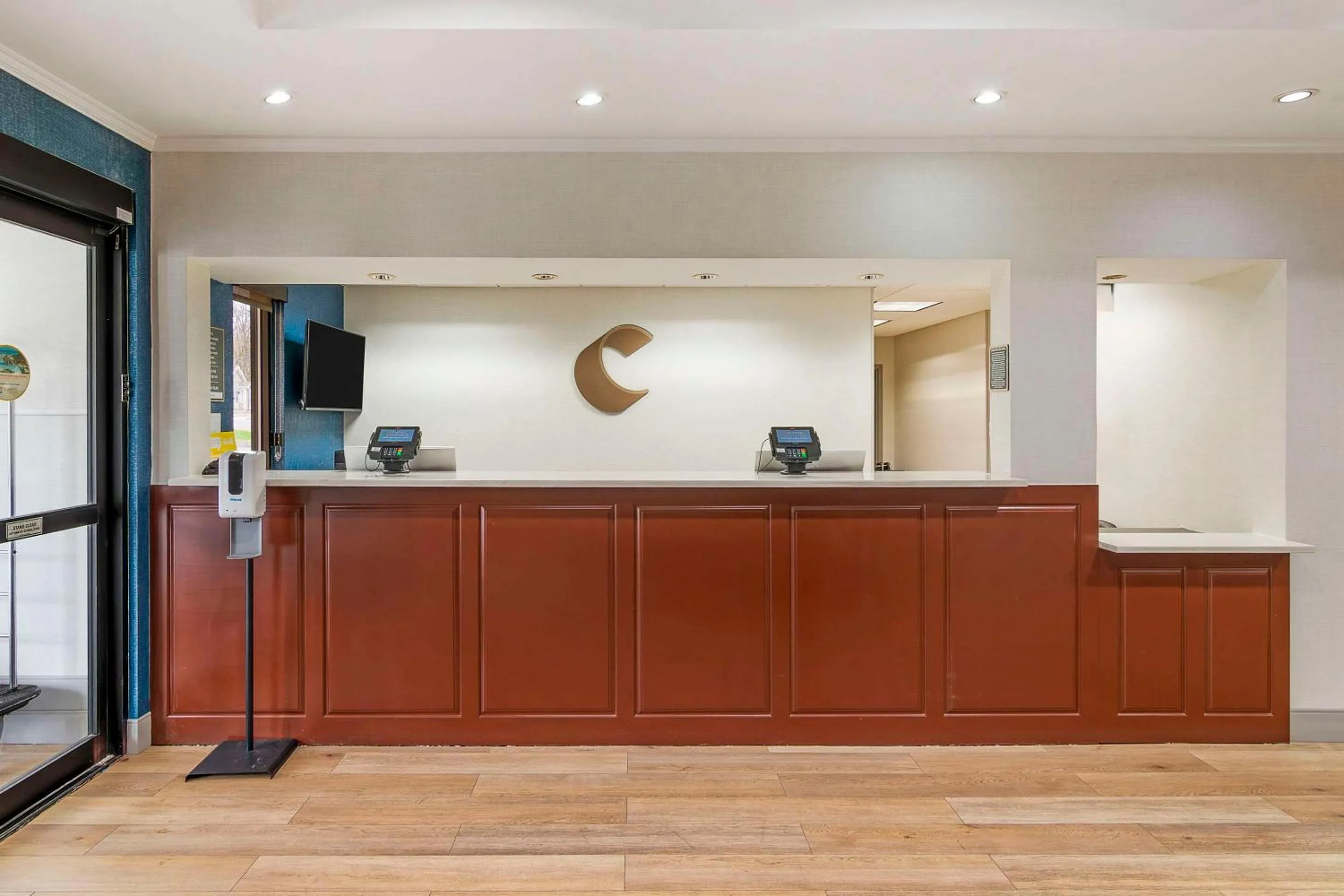 Lobby or reception in Comfort Inn Near Six Flags St Louis