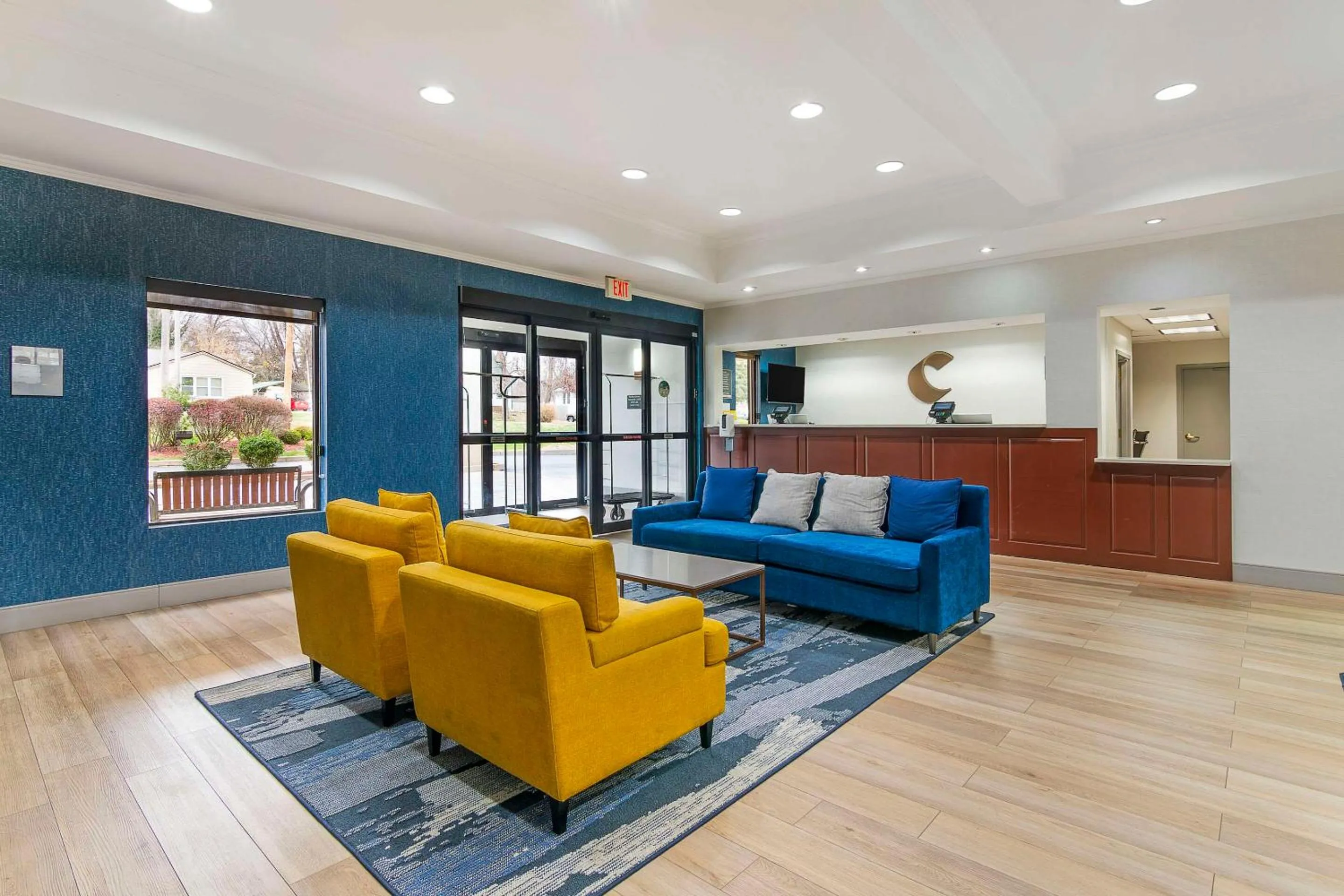 Lobby or reception in Comfort Inn Near Six Flags St Louis