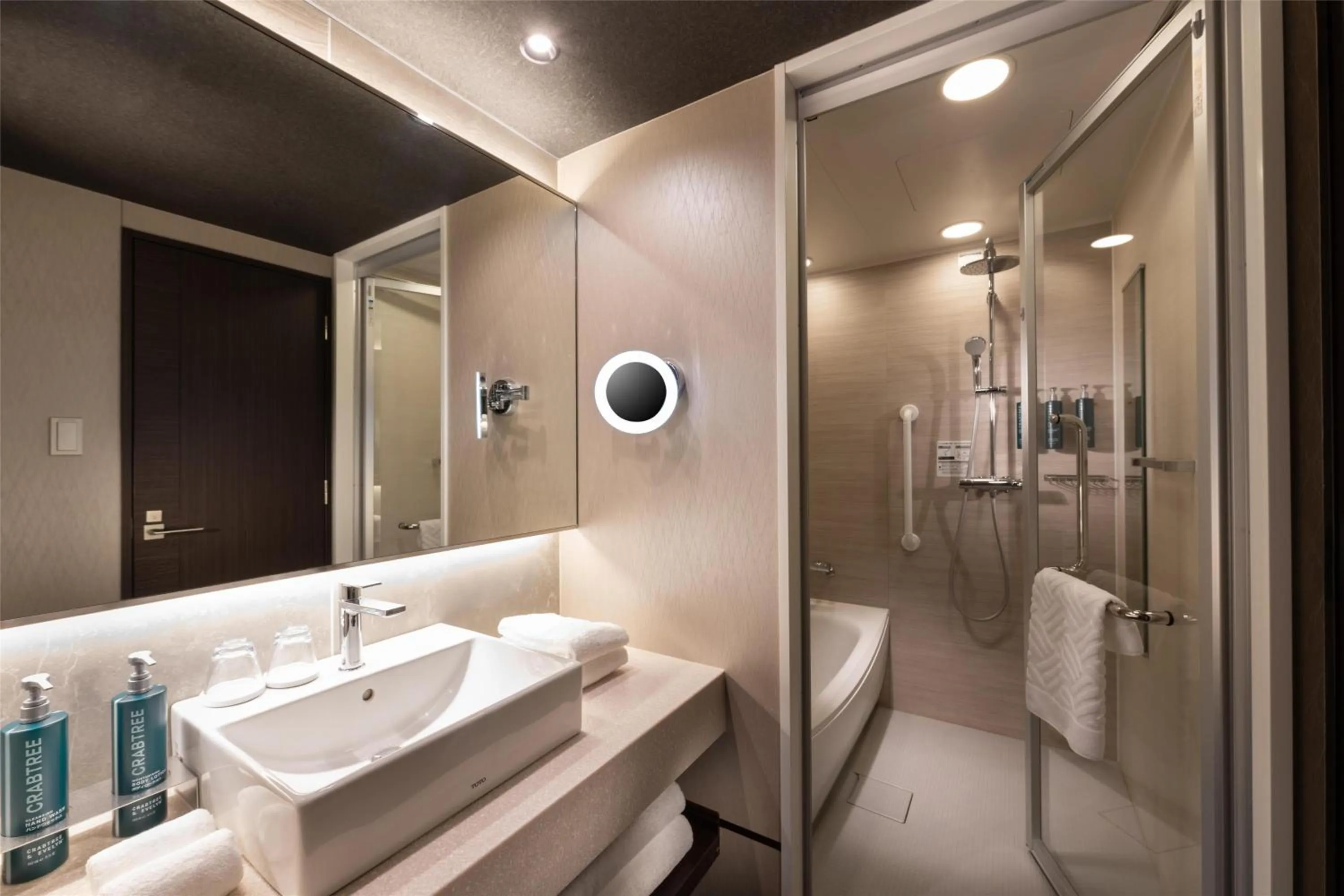 Bathroom in DoubleTree by Hilton Kyoto Station