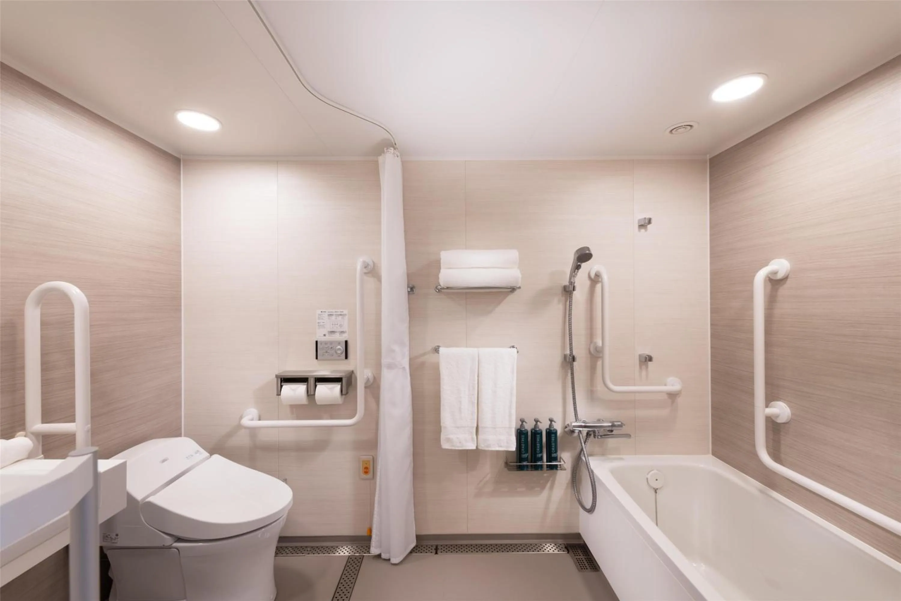 Bathroom in DoubleTree by Hilton Kyoto Station