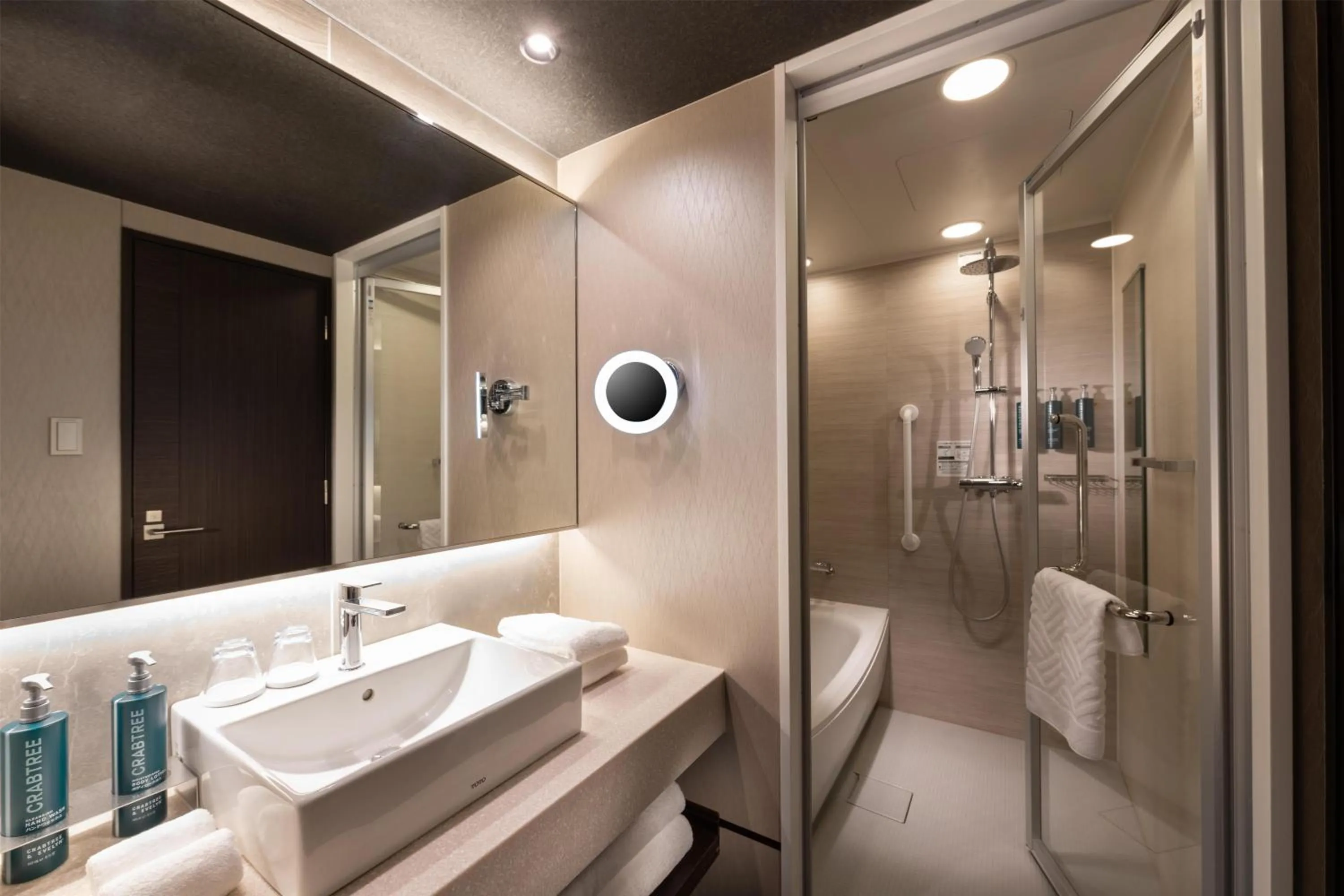 Bathroom in DoubleTree by Hilton Kyoto Station