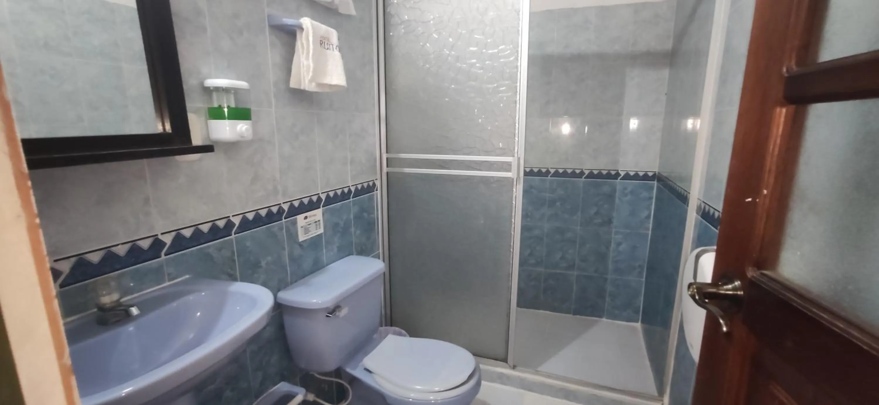 Shower in Hotel Campestre UMPALÁ