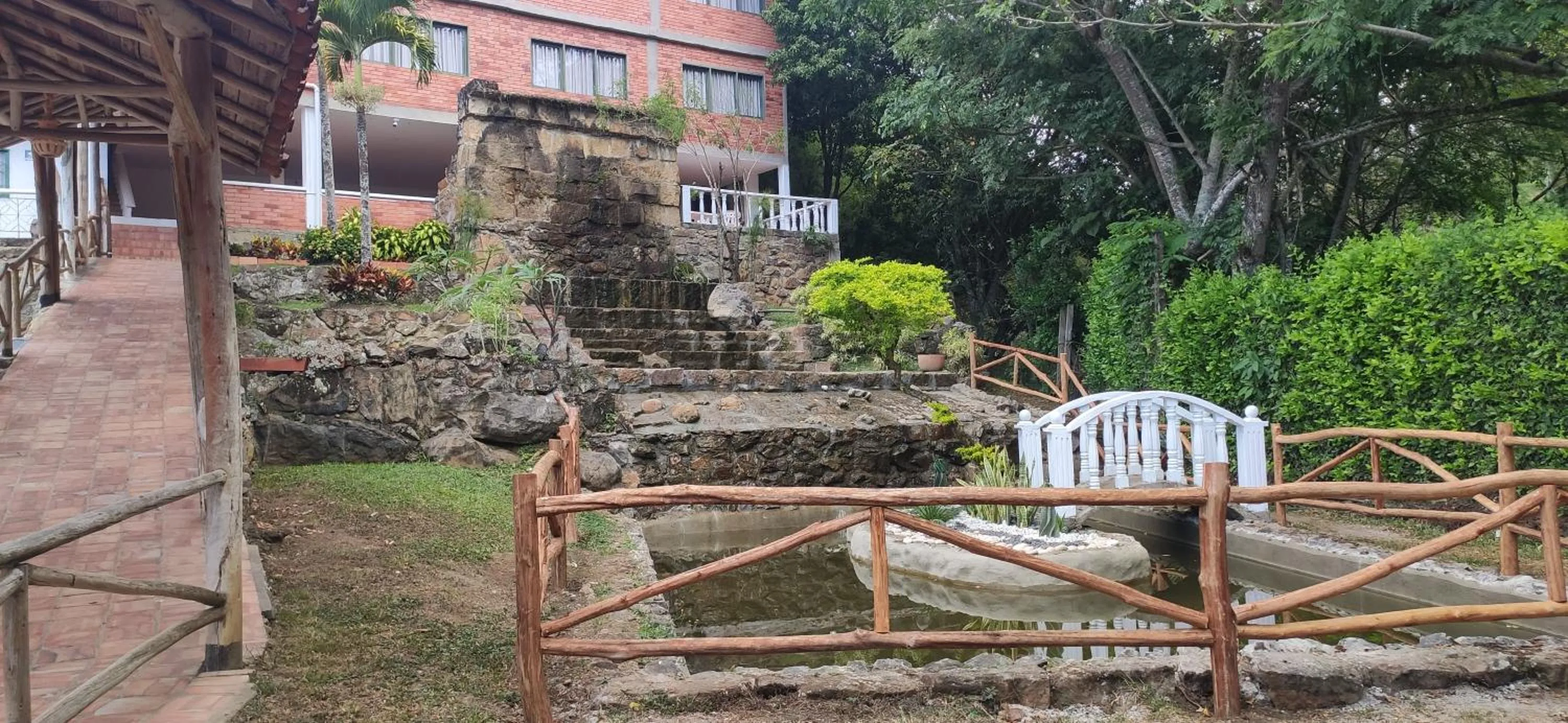 Garden in Hotel Campestre UMPALÁ