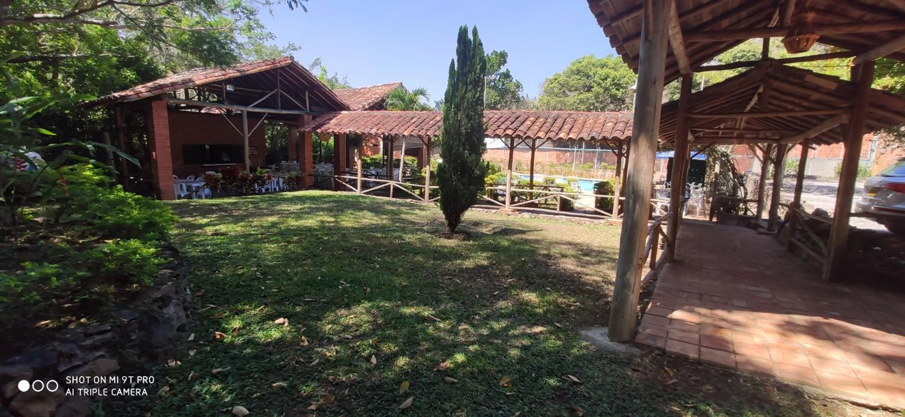 Patio in Hotel Campestre UMPALÁ