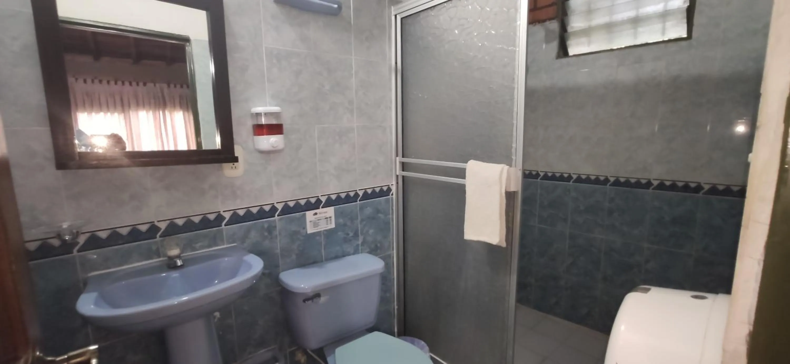 Shower in Hotel Campestre UMPALÁ