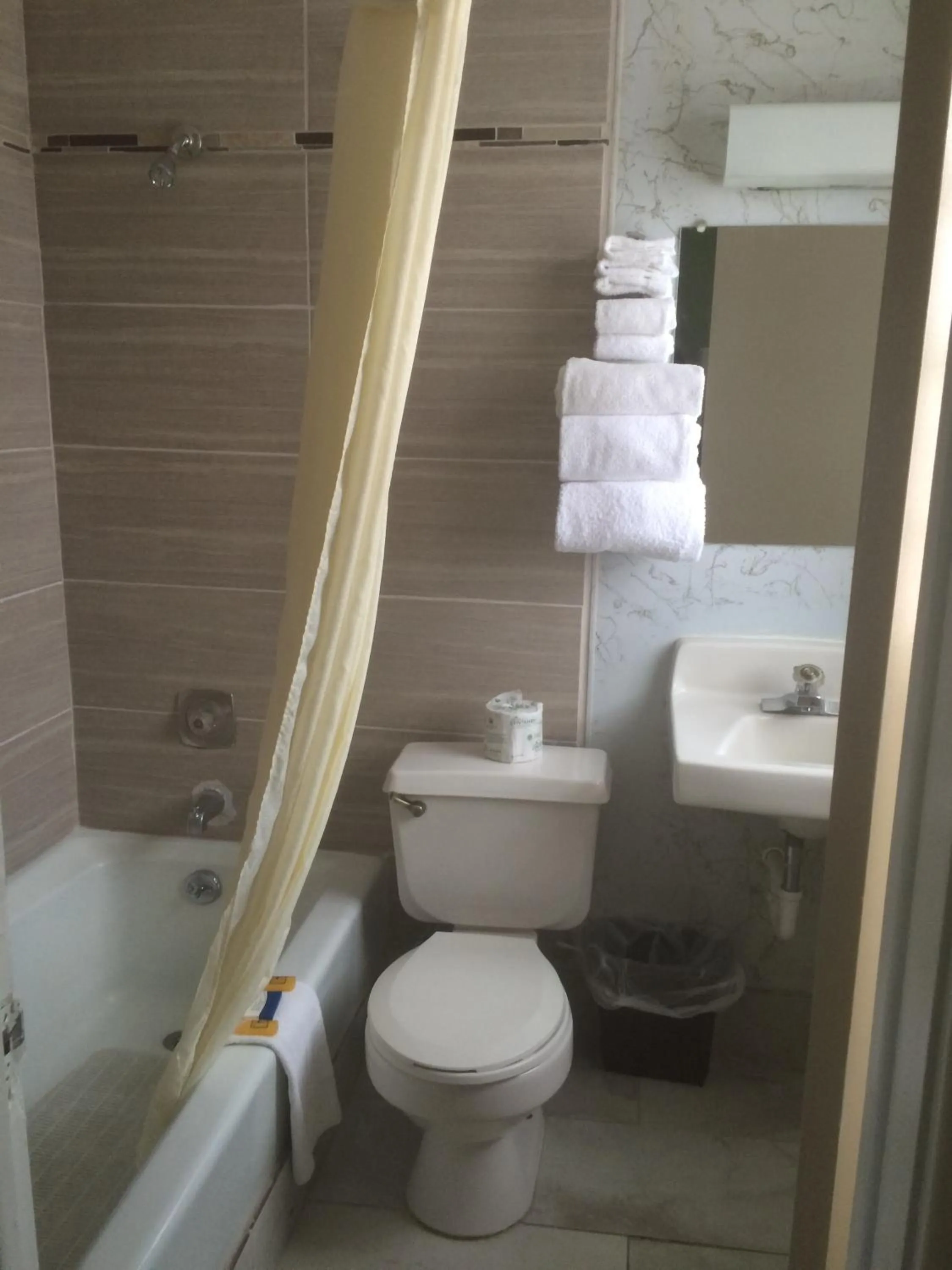 Bathroom in Alamo Motel