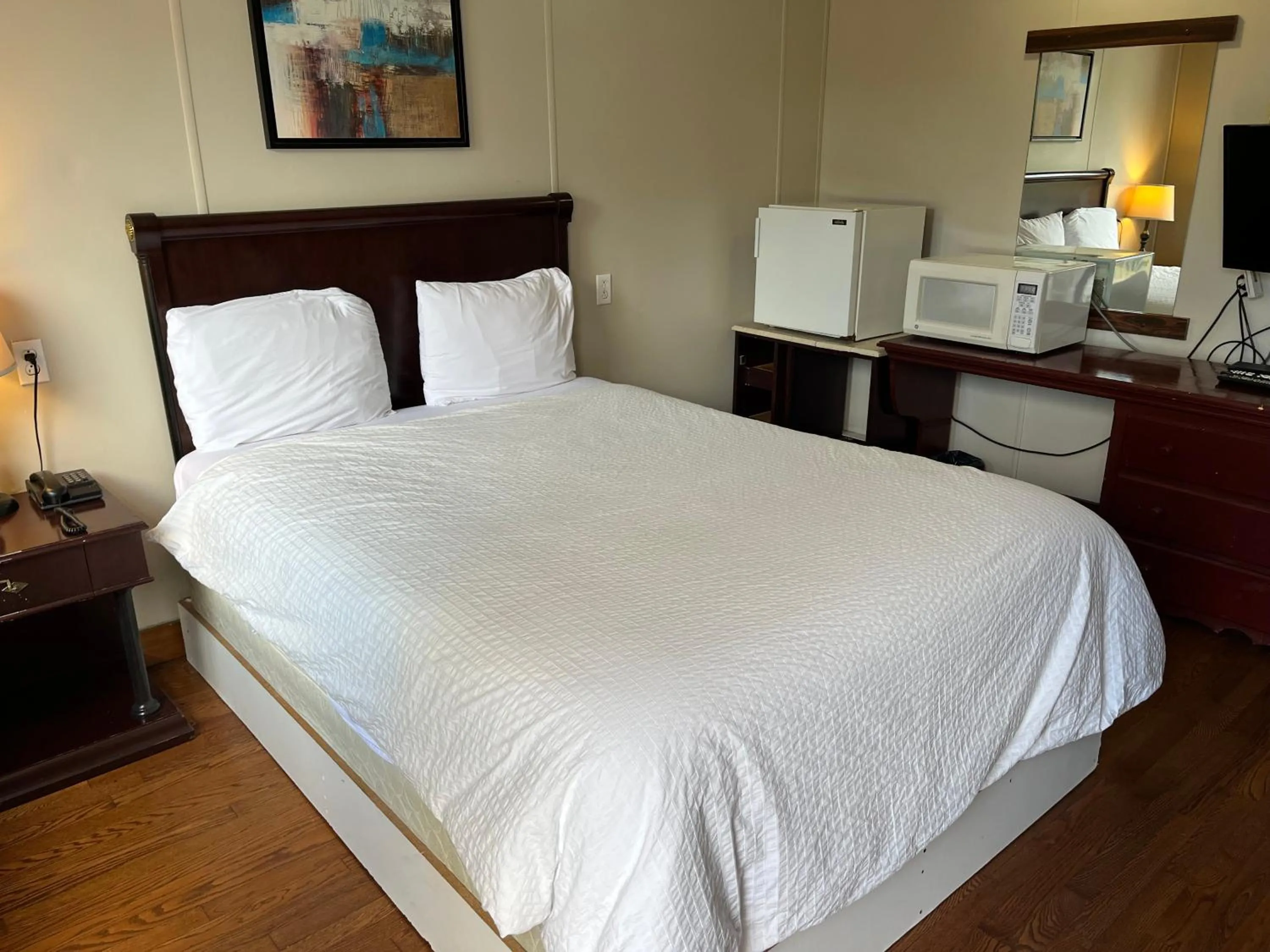 Bed in Motel Clair Mont