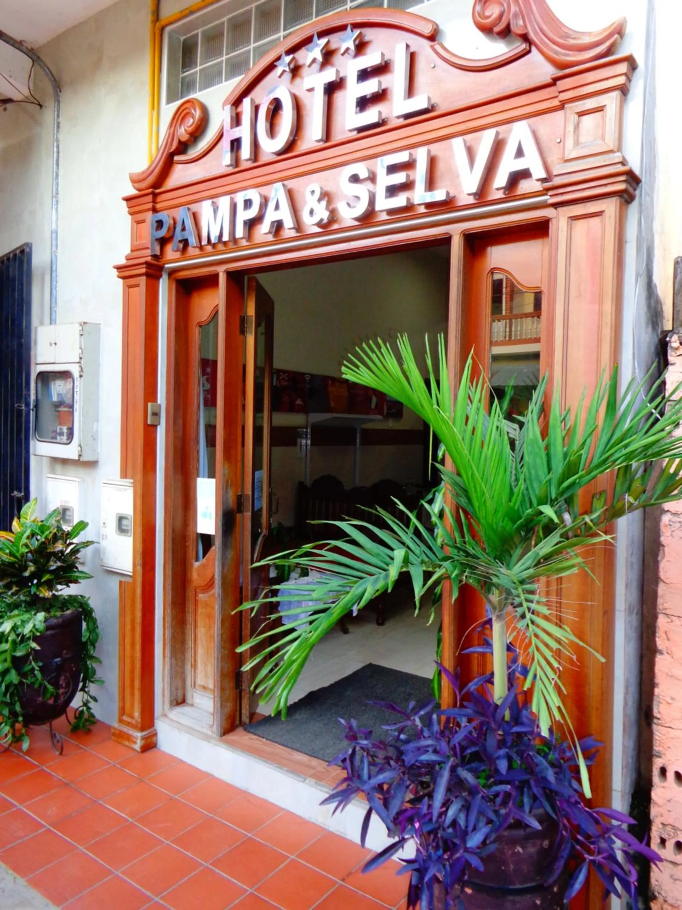 Facade/entrance in Hotel Pampa & Selva