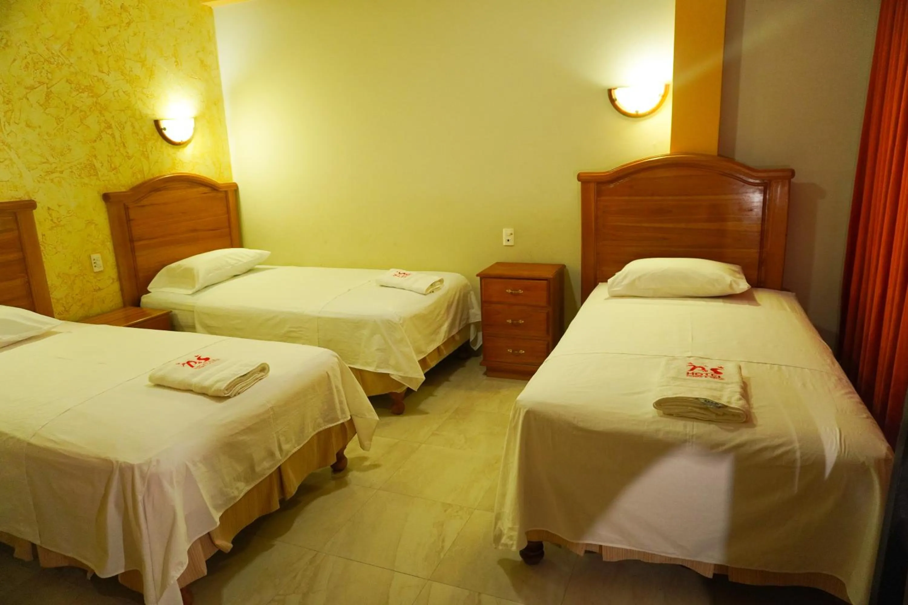 Bed in Hotel Pampa & Selva